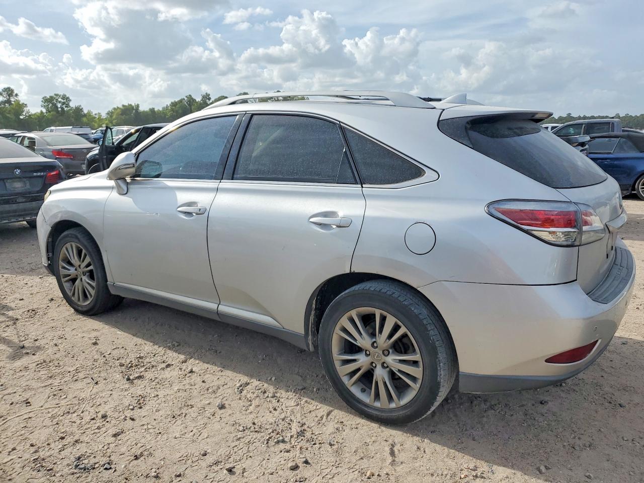 2014 Lexus Rx 350 Base Silver vin: 2T2ZK1BA5EC147419
