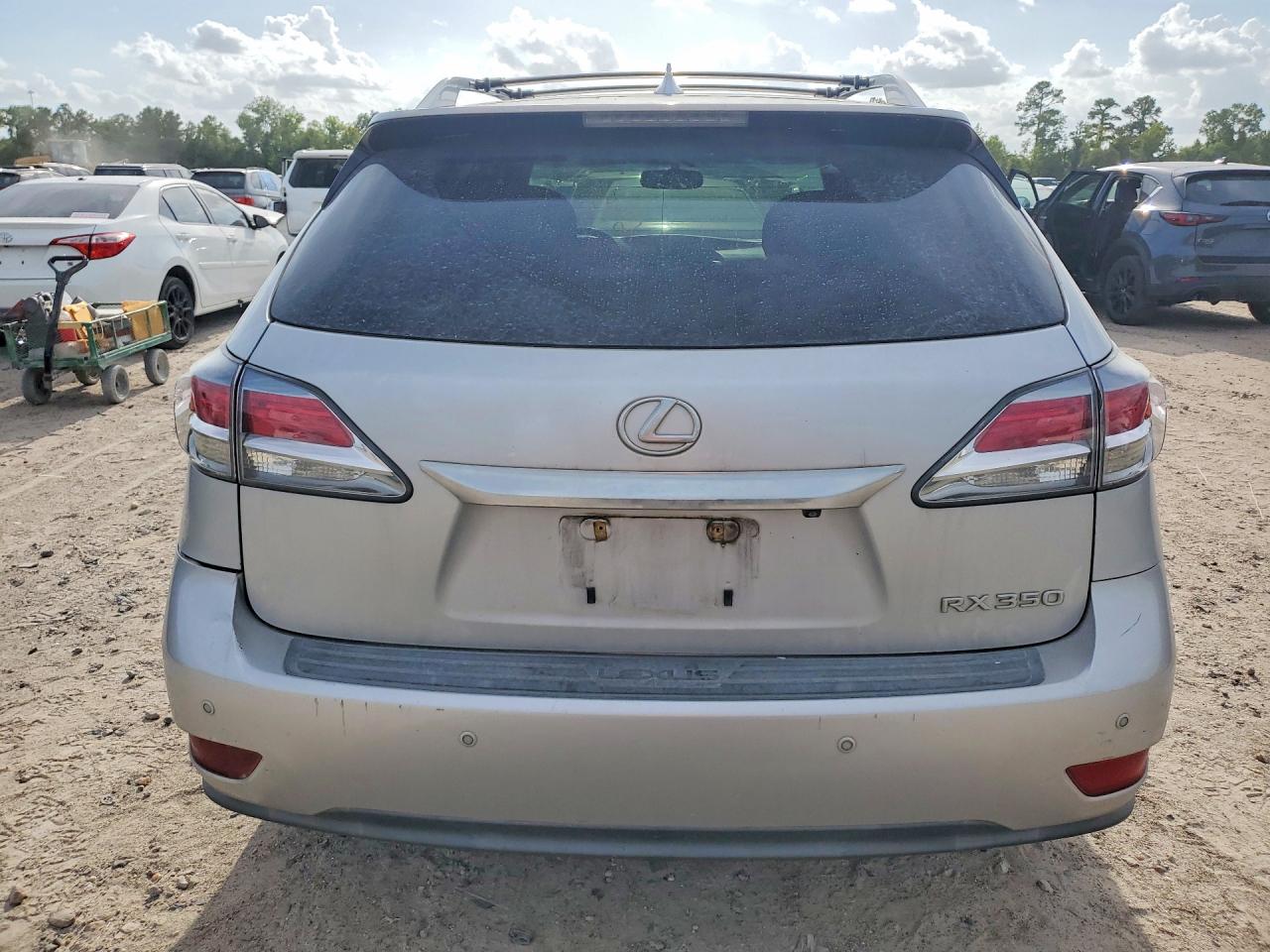 2014 Lexus Rx 350 Base Silver vin: 2T2ZK1BA5EC147419