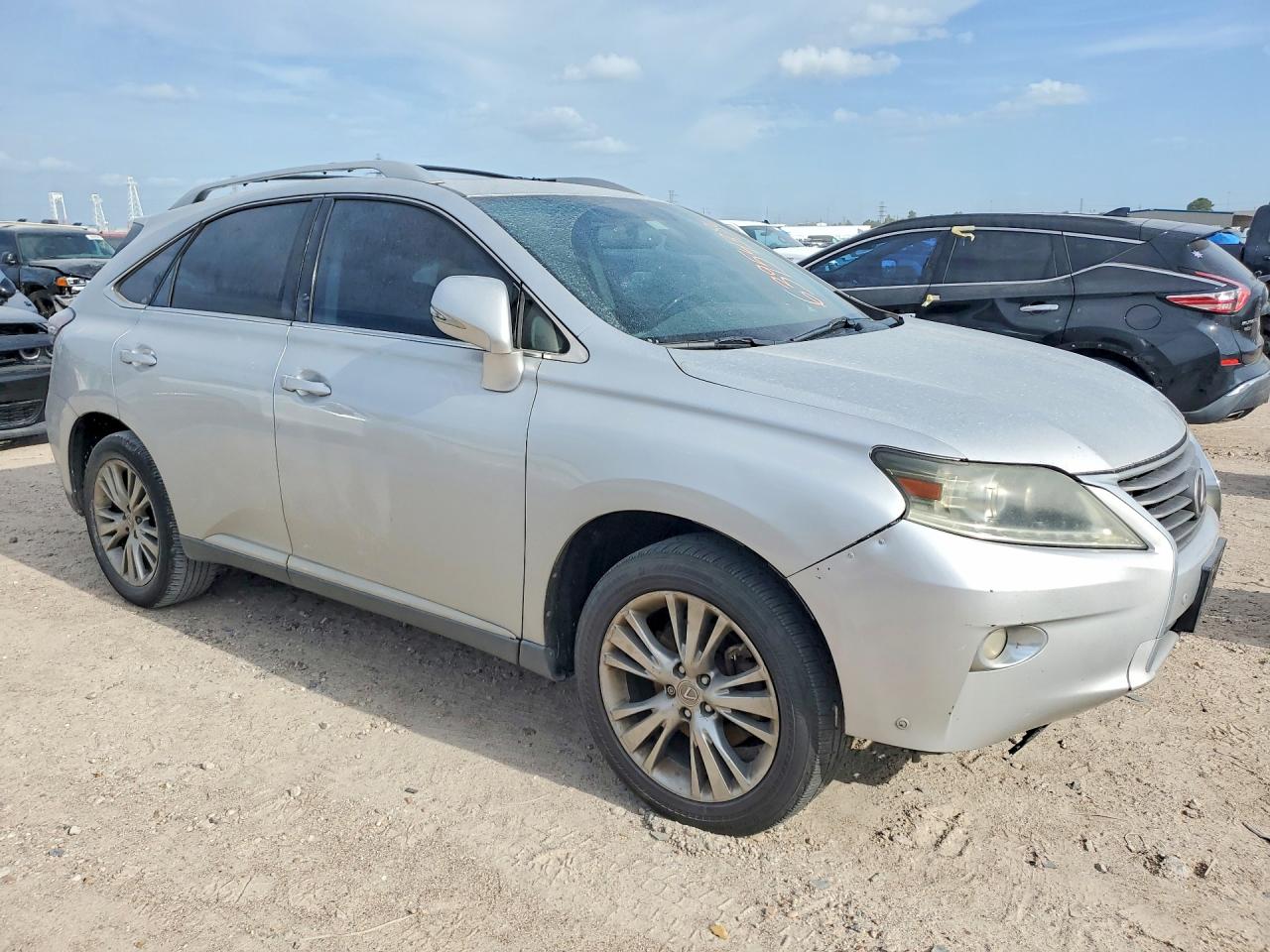2014 Lexus Rx 350 Base Silver vin: 2T2ZK1BA5EC147419