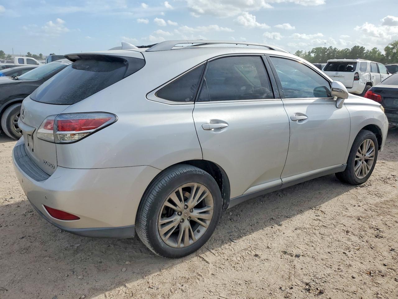 2014 Lexus Rx 350 Base Silver vin: 2T2ZK1BA5EC147419