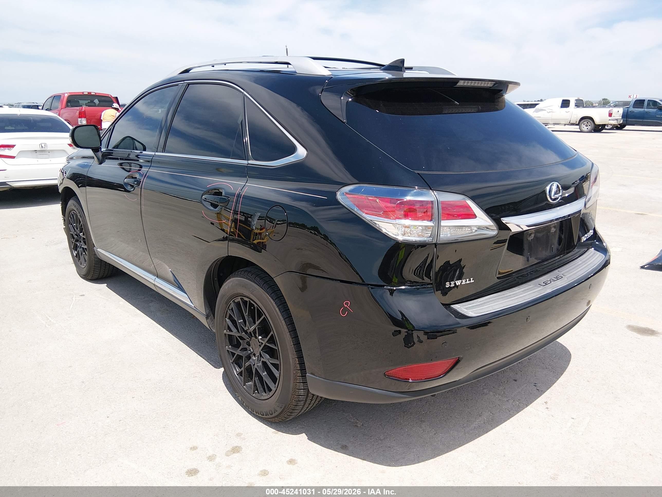 2014 Lexus Rx 350   Black vin: 2T2ZK1BA5EC148747