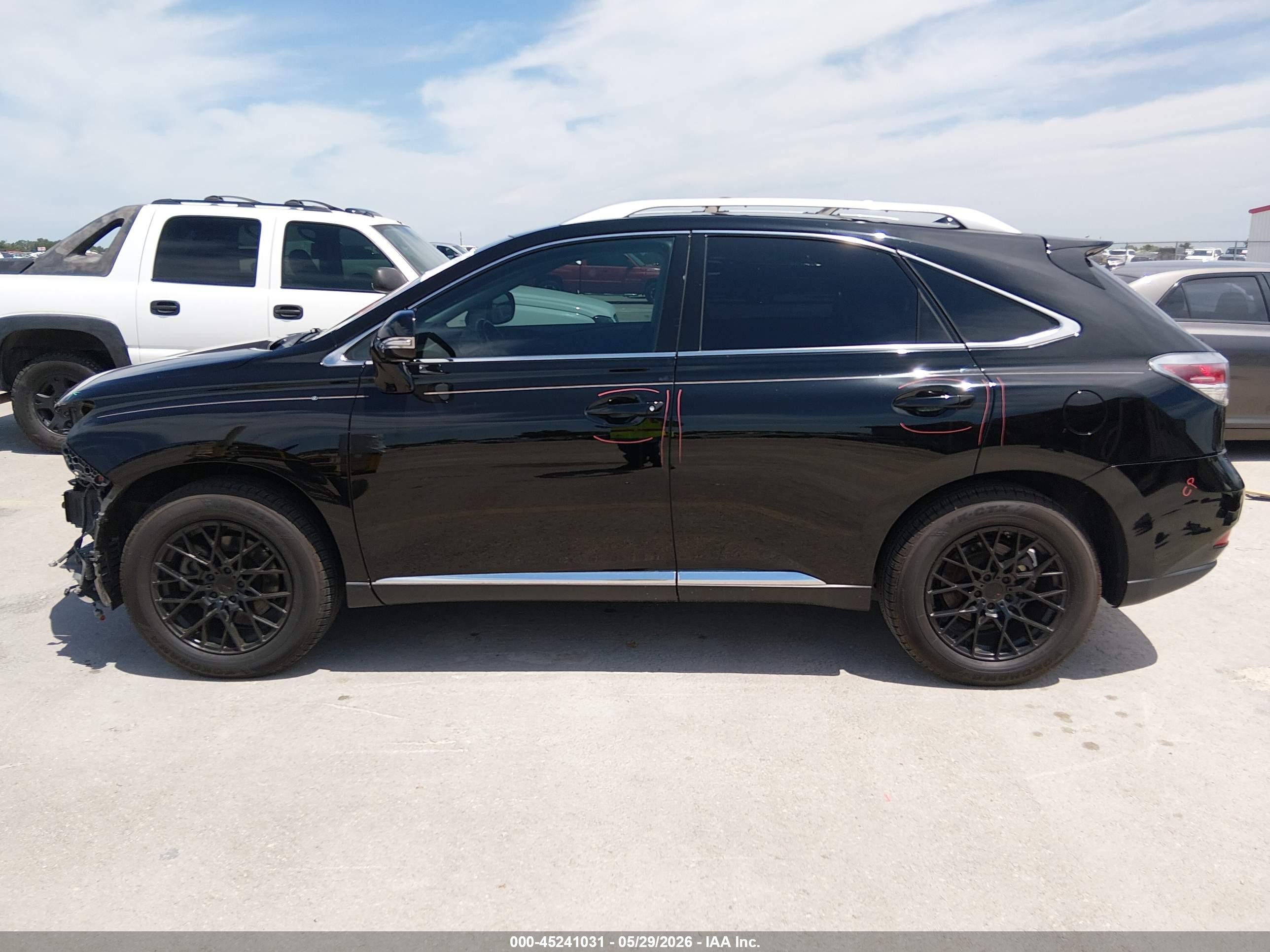 2014 Lexus Rx 350   Black vin: 2T2ZK1BA5EC148747