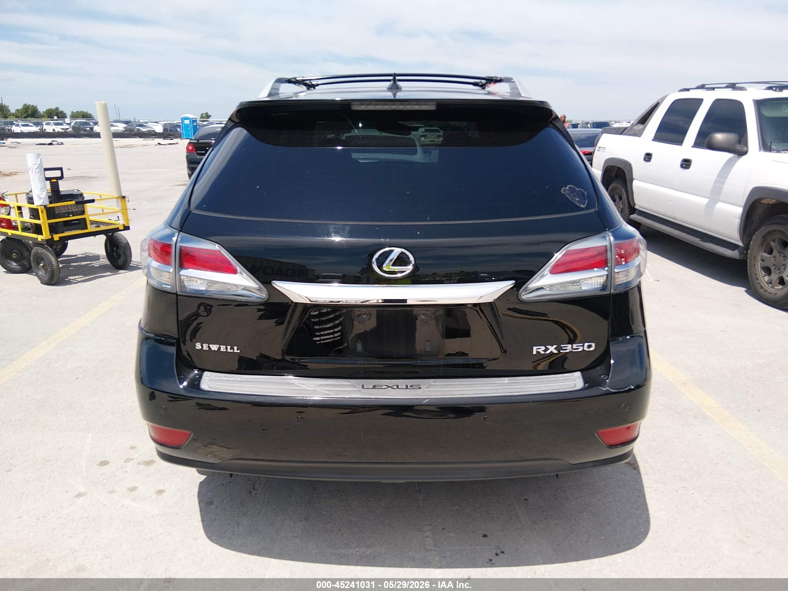 2014 Lexus Rx 350   Black vin: 2T2ZK1BA5EC148747