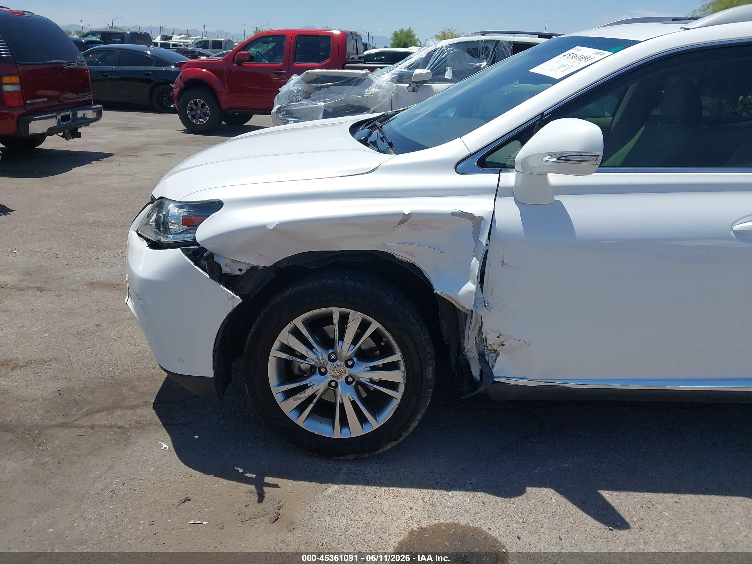2014 Lexus Rx 350   White vin: 2T2ZK1BA5EC148926