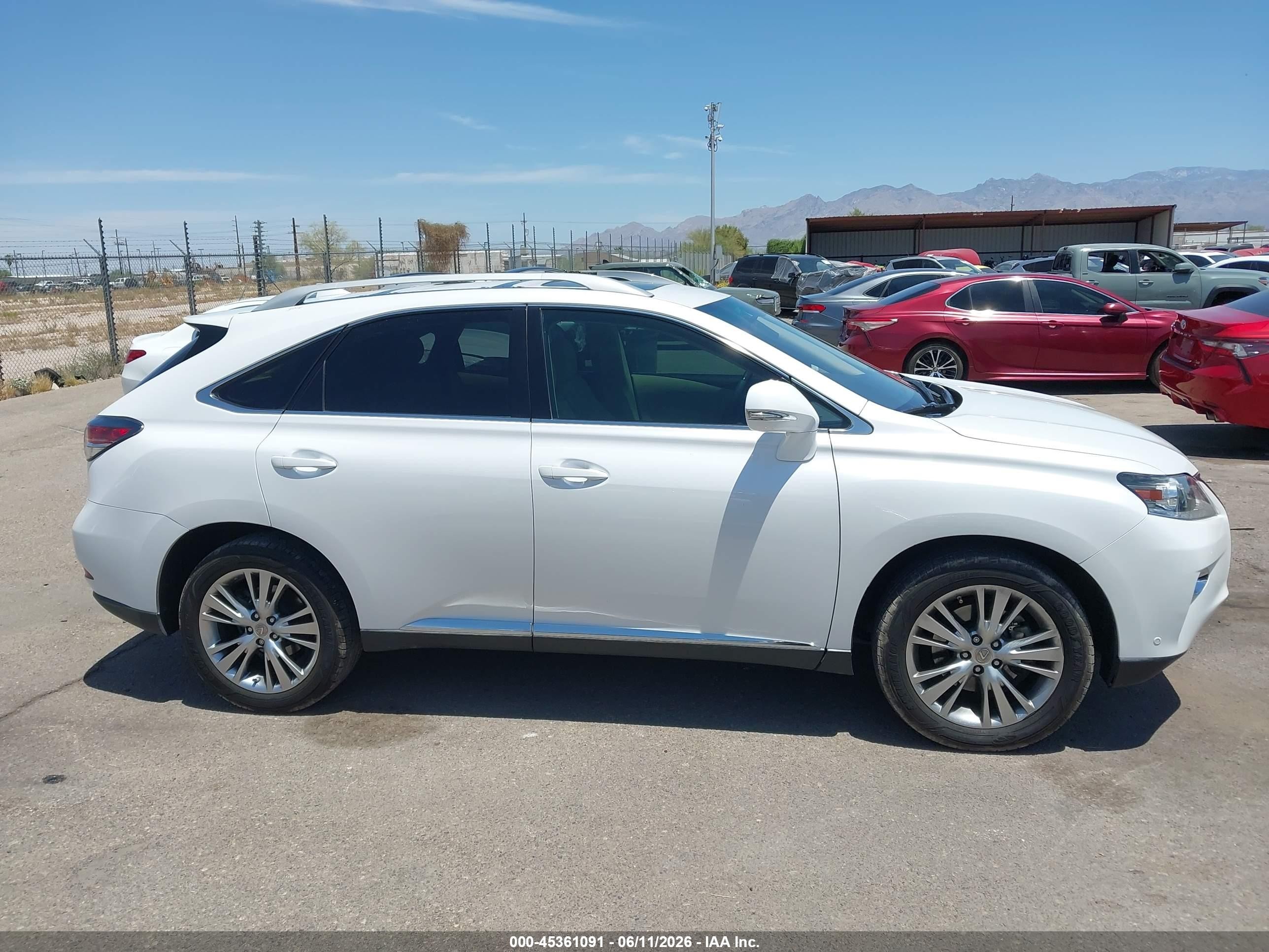 2014 Lexus Rx 350   White vin: 2T2ZK1BA5EC148926