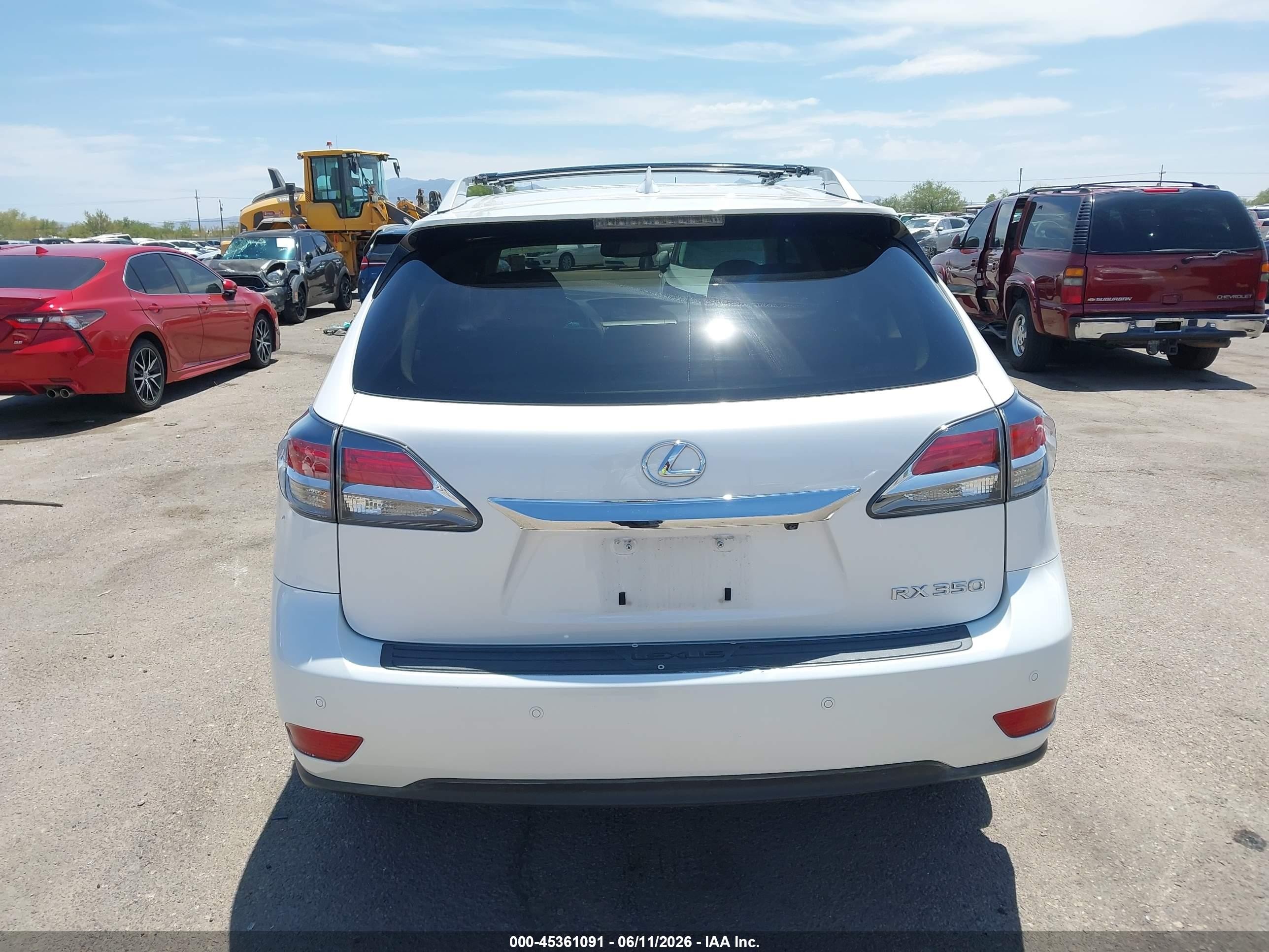 2014 Lexus Rx 350   White vin: 2T2ZK1BA5EC148926