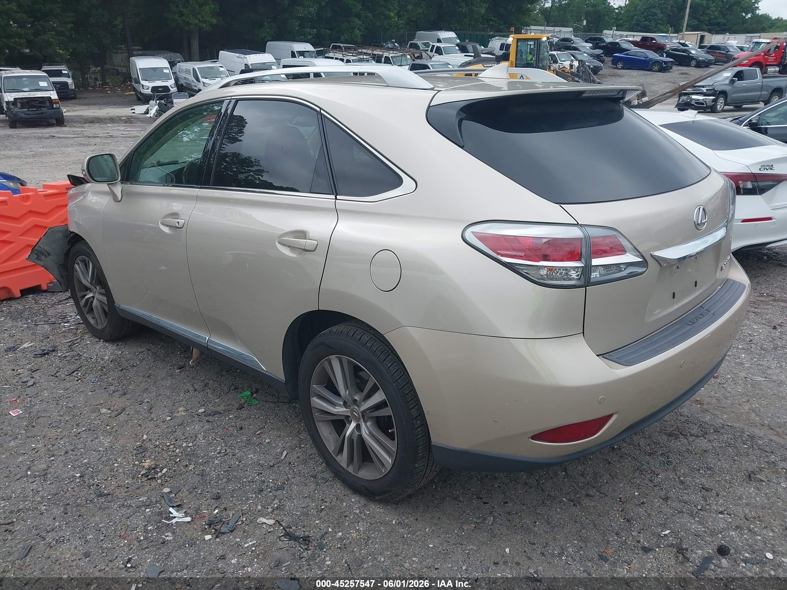 2015 Lexus Rx 350   Beige vin: 2T2ZK1BA5FC168661
