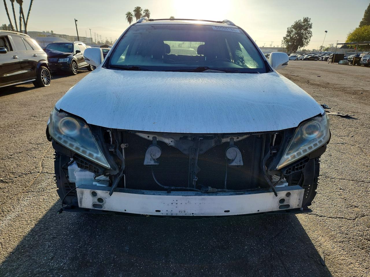 2015 Lexus Rx 350 Base White vin: 2T2ZK1BA5FC173844