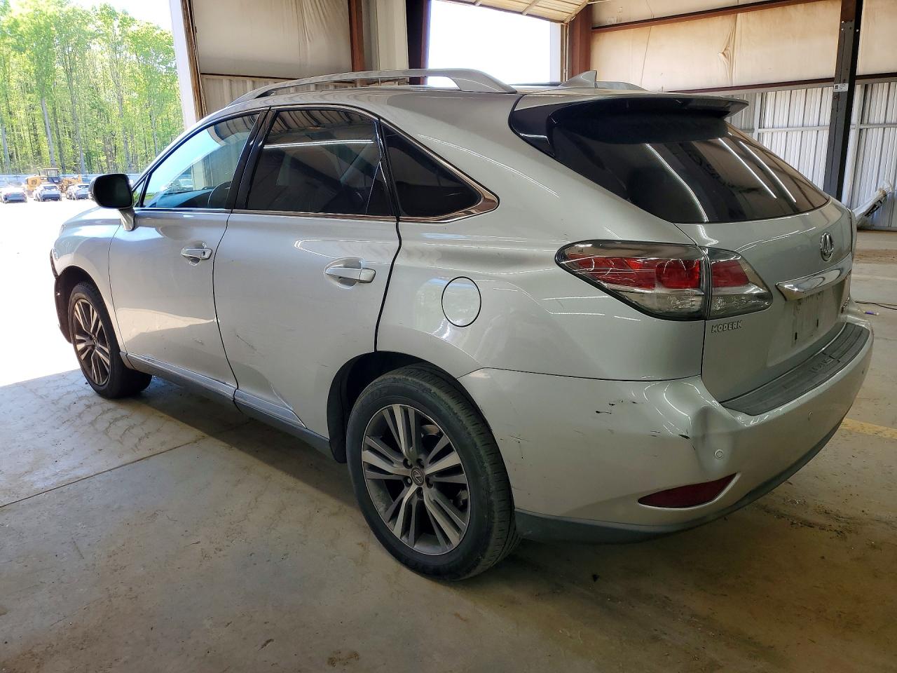 2015 Lexus Rx 350 Base Silver vin: 2T2ZK1BA5FC182107