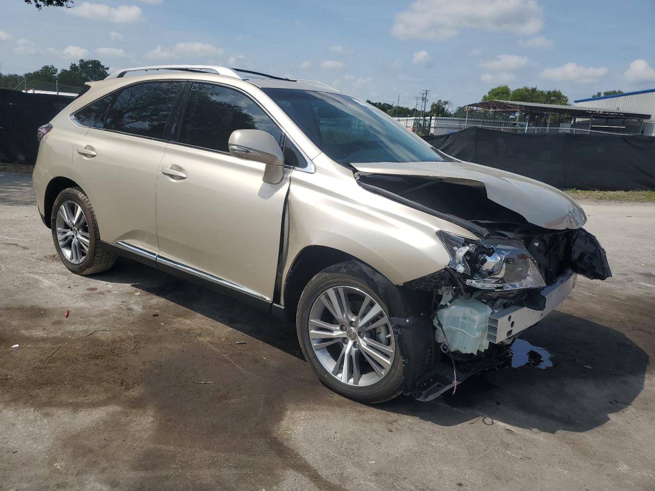2015 Lexus Rx 350 Gold vin: 2T2ZK1BA5FC182818