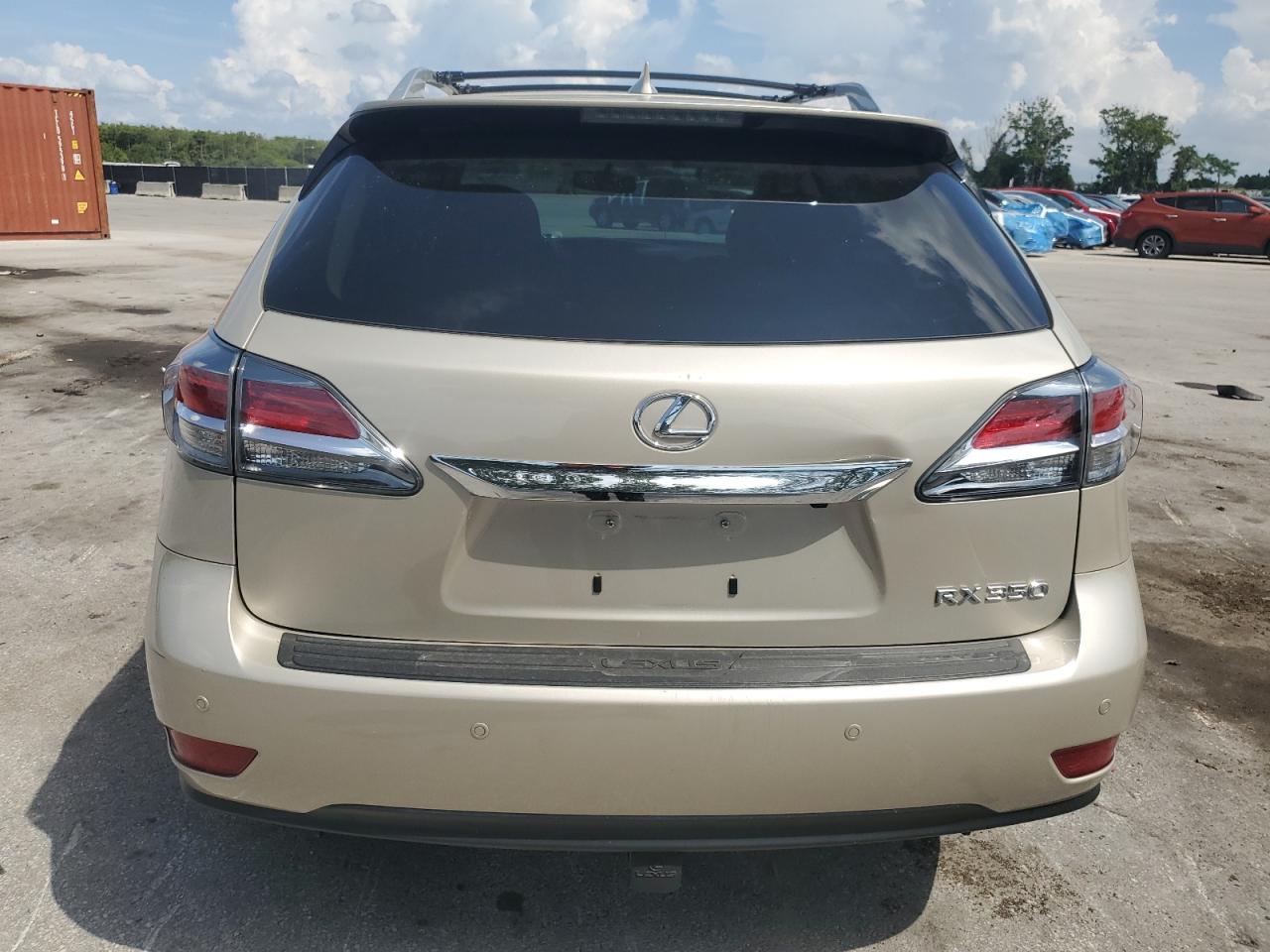 2015 Lexus Rx 350 Gold vin: 2T2ZK1BA5FC182818