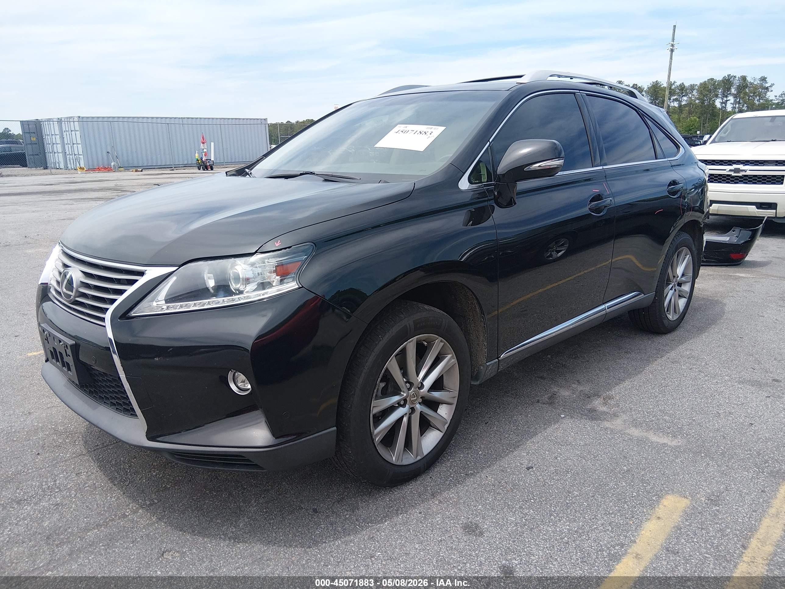 2015 Lexus Rx 350   Black vin: 2T2ZK1BA5FC184519