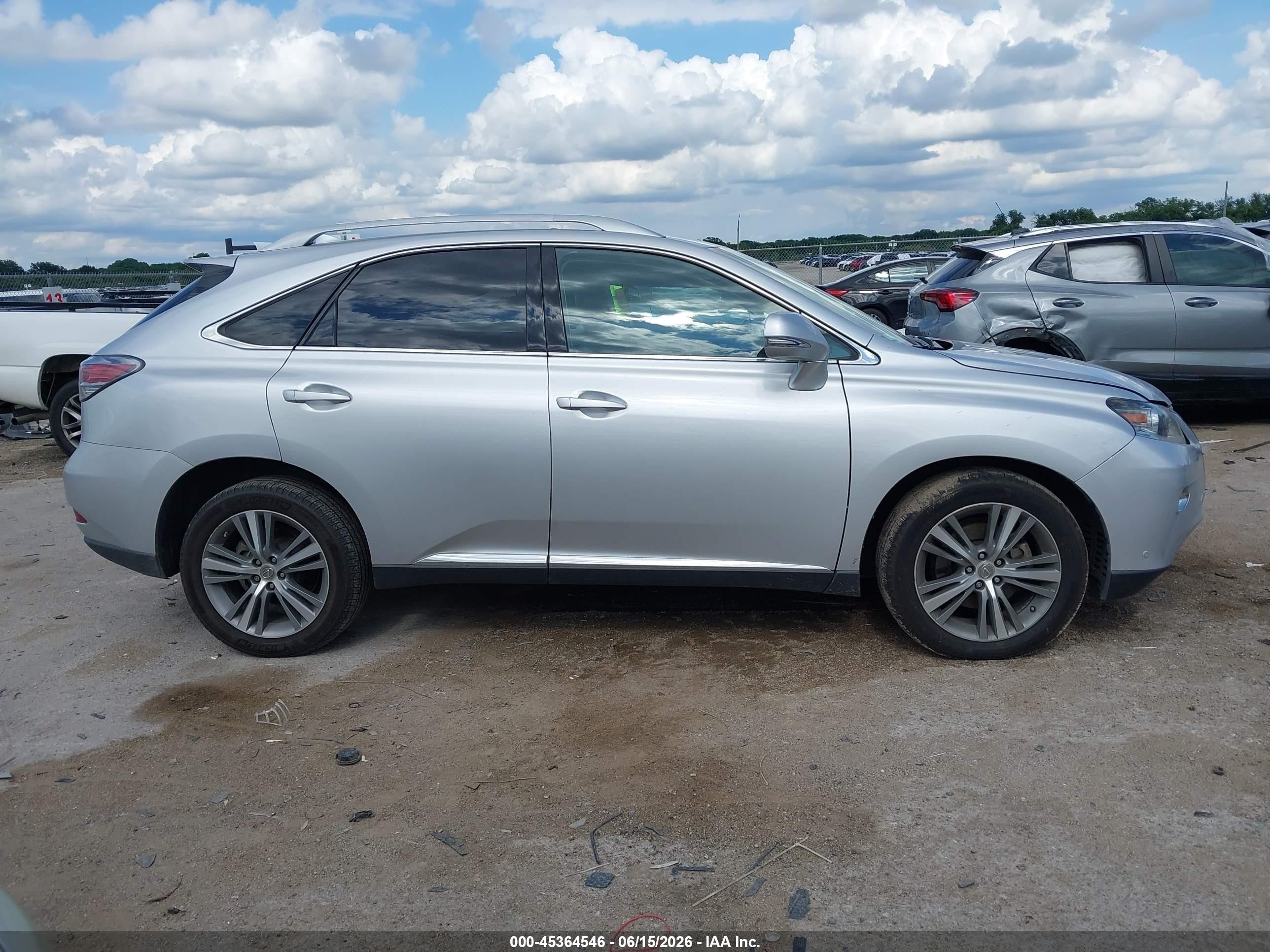 2015 Lexus Rx 350   Silver vin: 2T2ZK1BA5FC194483