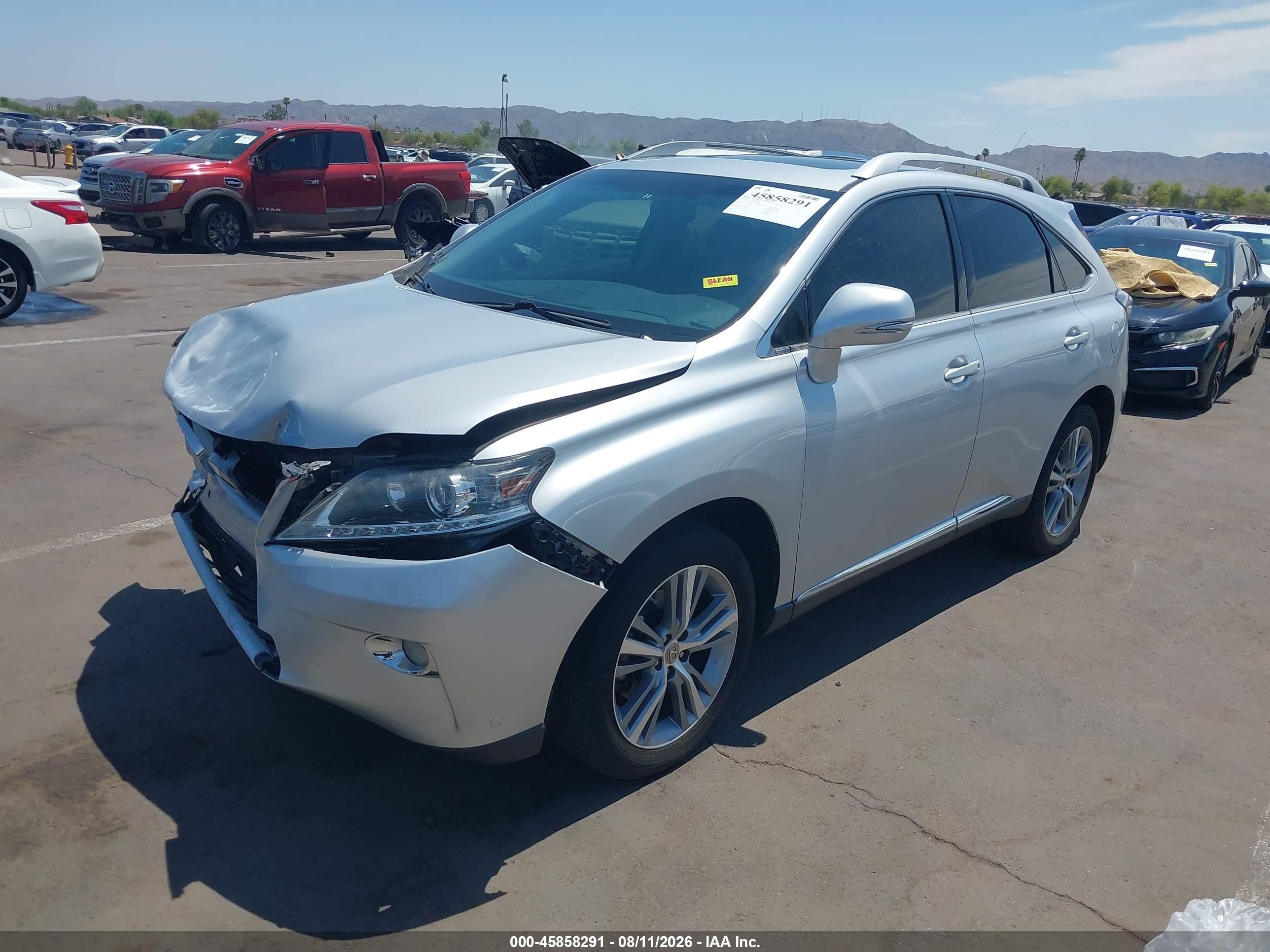 2015 Lexus Rx 350   Серебряный vin: 2T2ZK1BA5FC195973