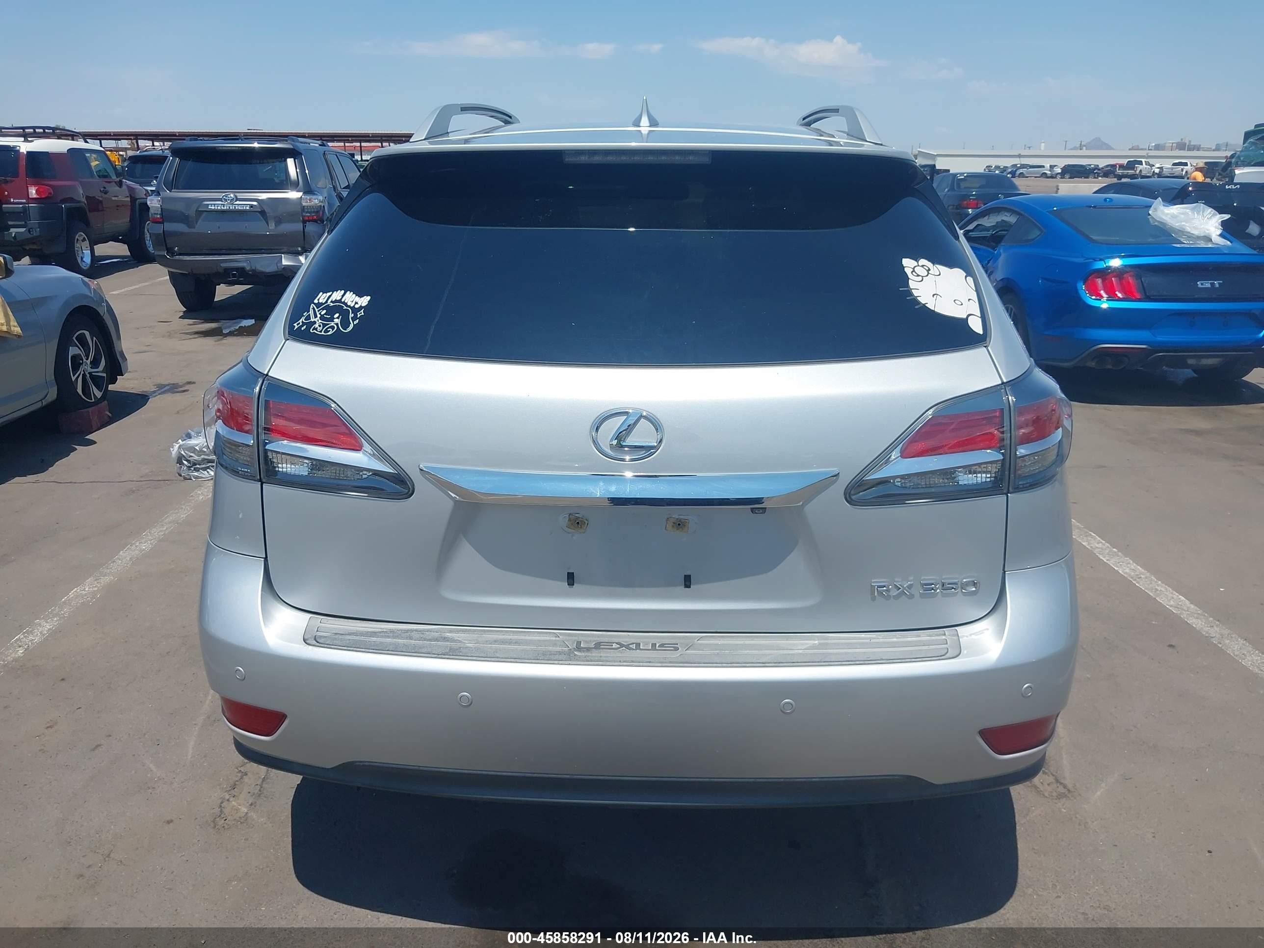 2015 Lexus Rx 350   Серебряный vin: 2T2ZK1BA5FC195973