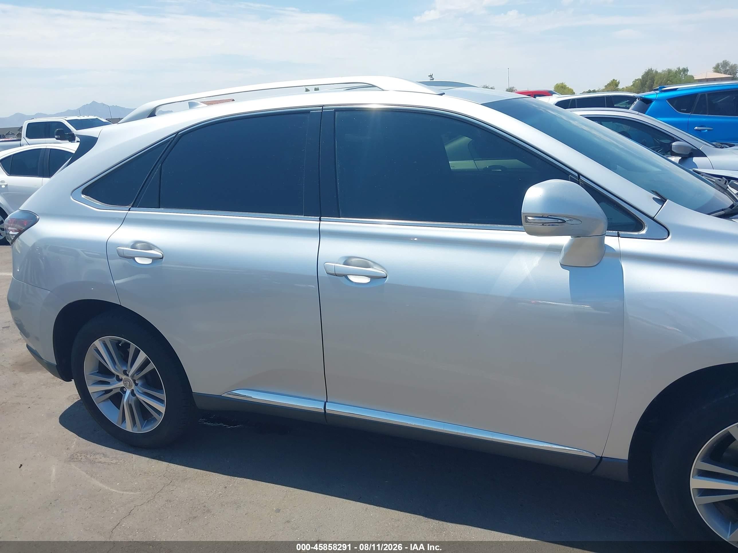 2015 Lexus Rx 350   Серебряный vin: 2T2ZK1BA5FC195973