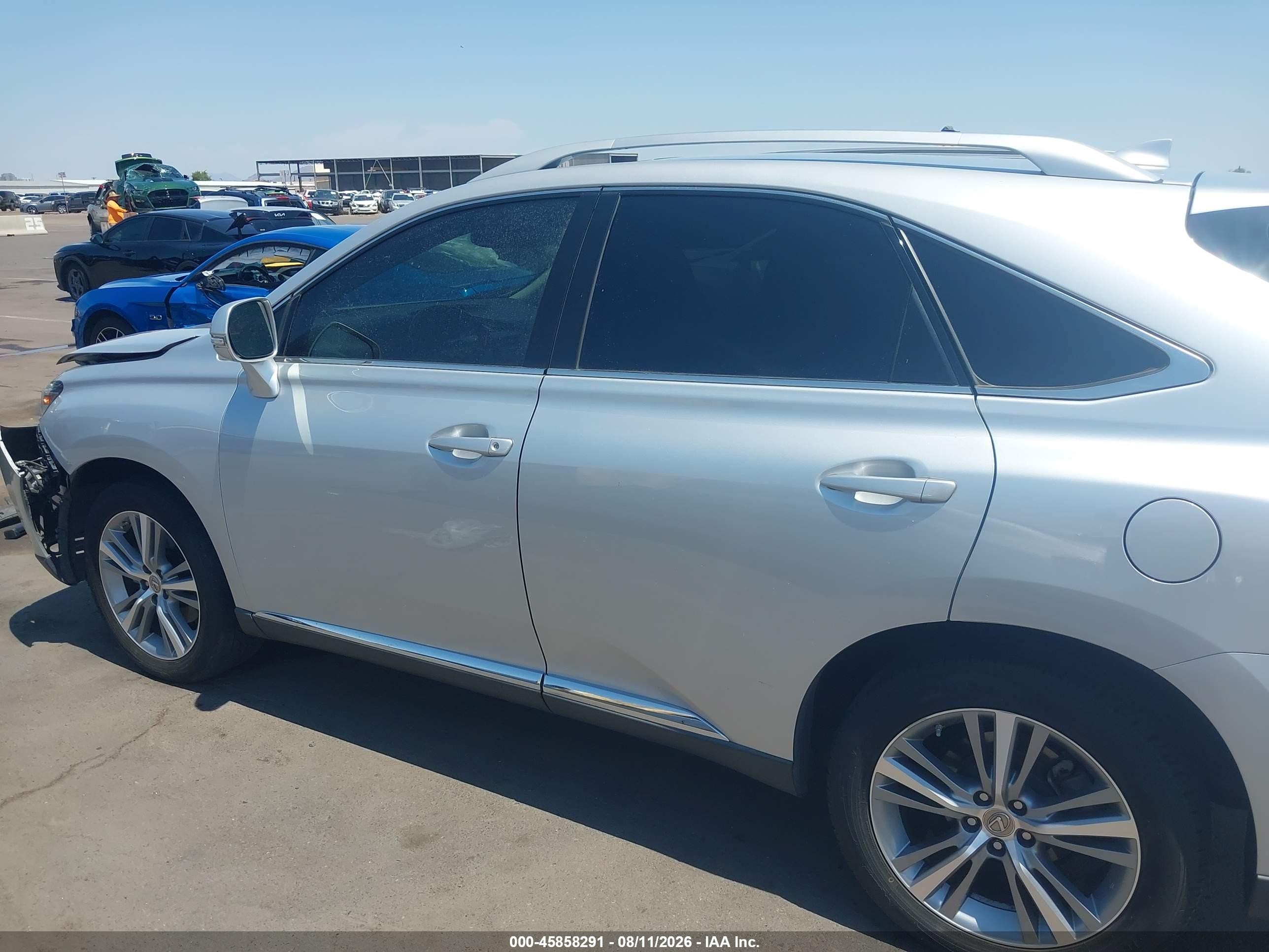2015 Lexus Rx 350   Серебряный vin: 2T2ZK1BA5FC195973