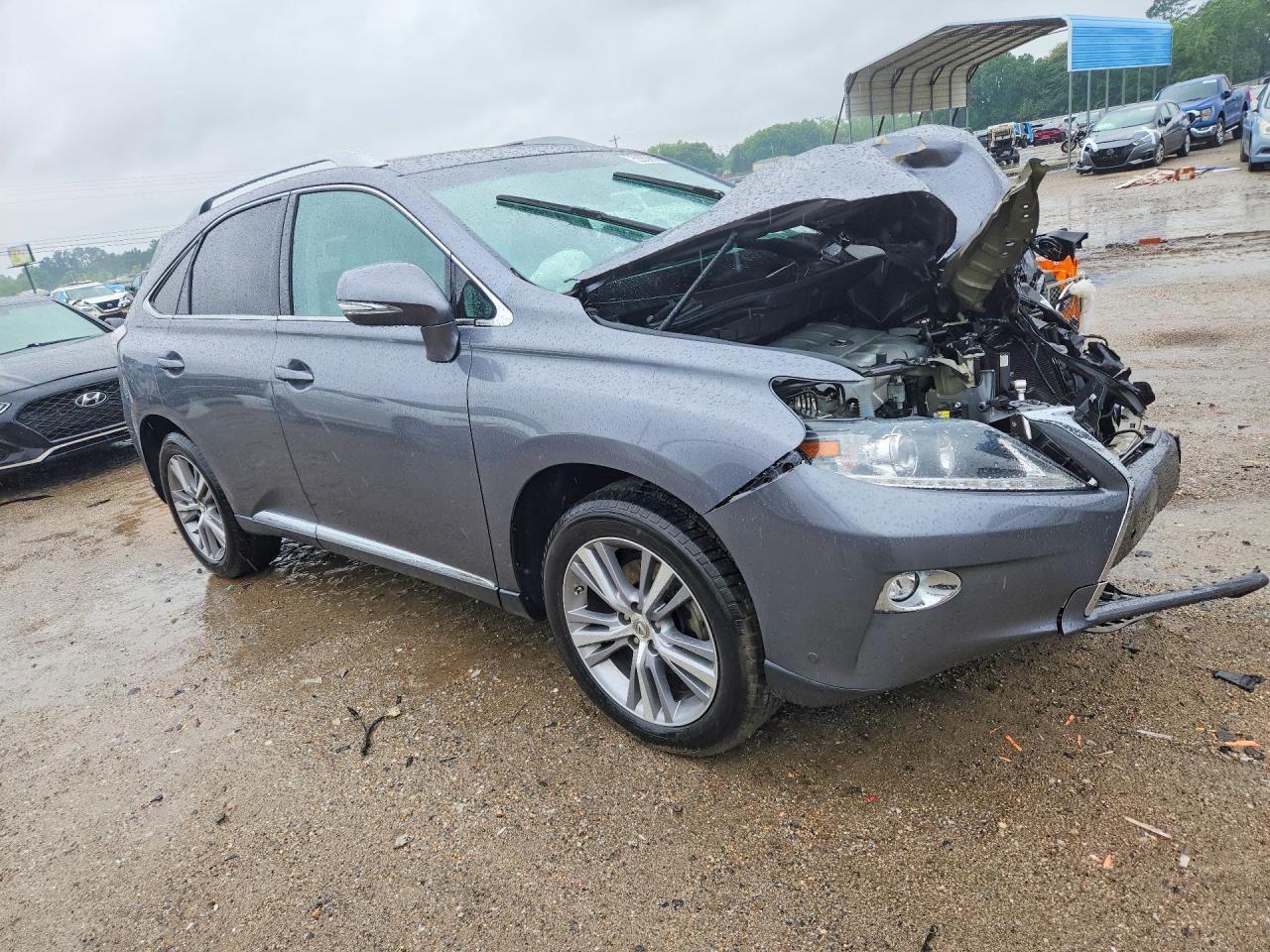 2015 Lexus Rx 350 Charcoal vin: 2T2ZK1BA5FC198100