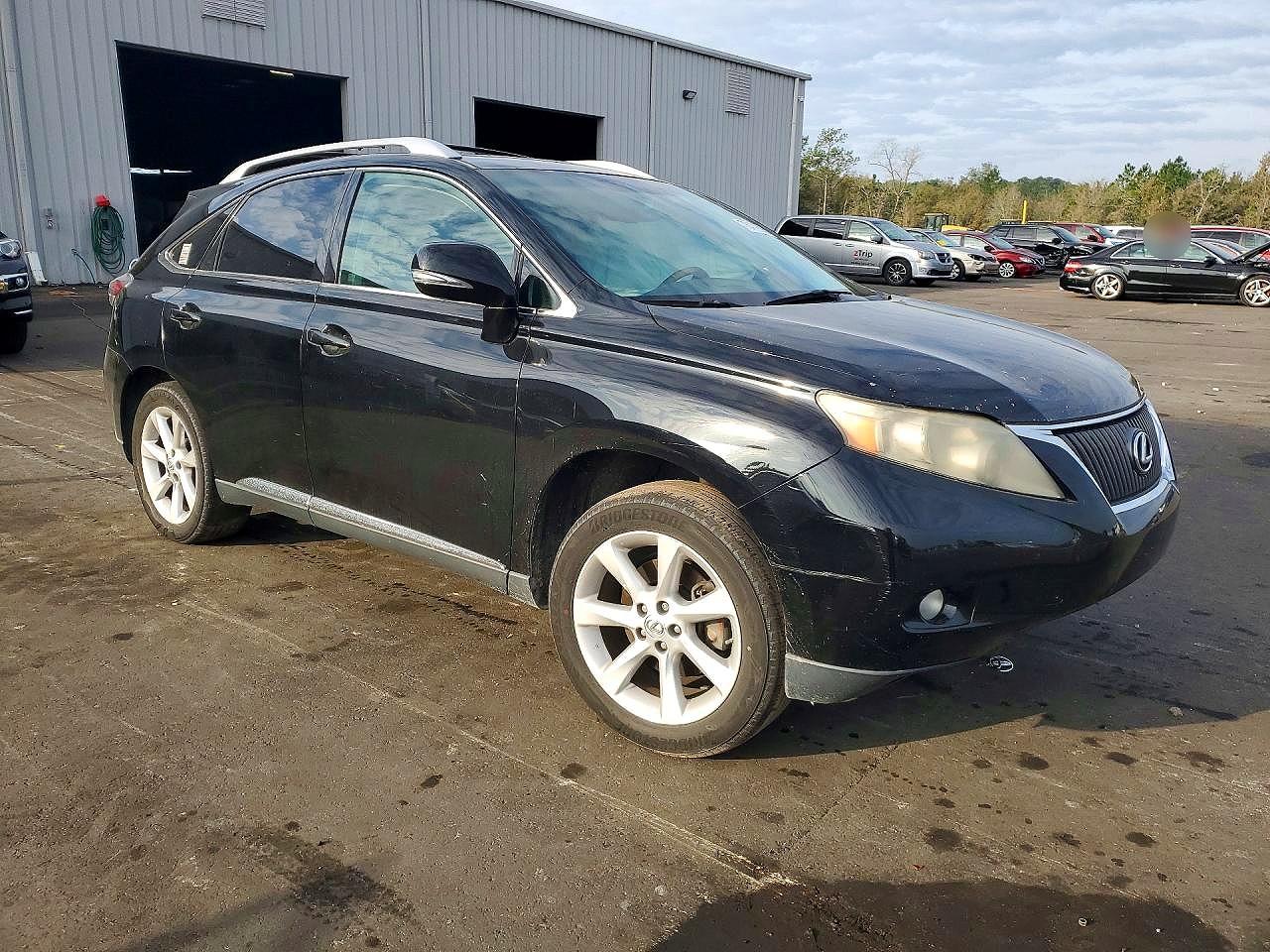 2010 Lexus Rx 350 Base Black vin: 2T2ZK1BA6AC002786