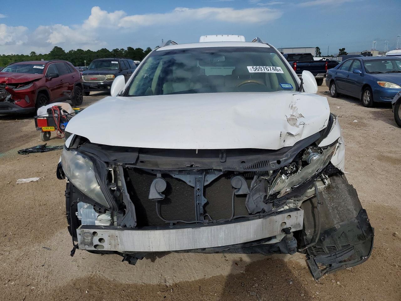 2010 Lexus Rx 350 Белый vin: 2T2ZK1BA6AC006451