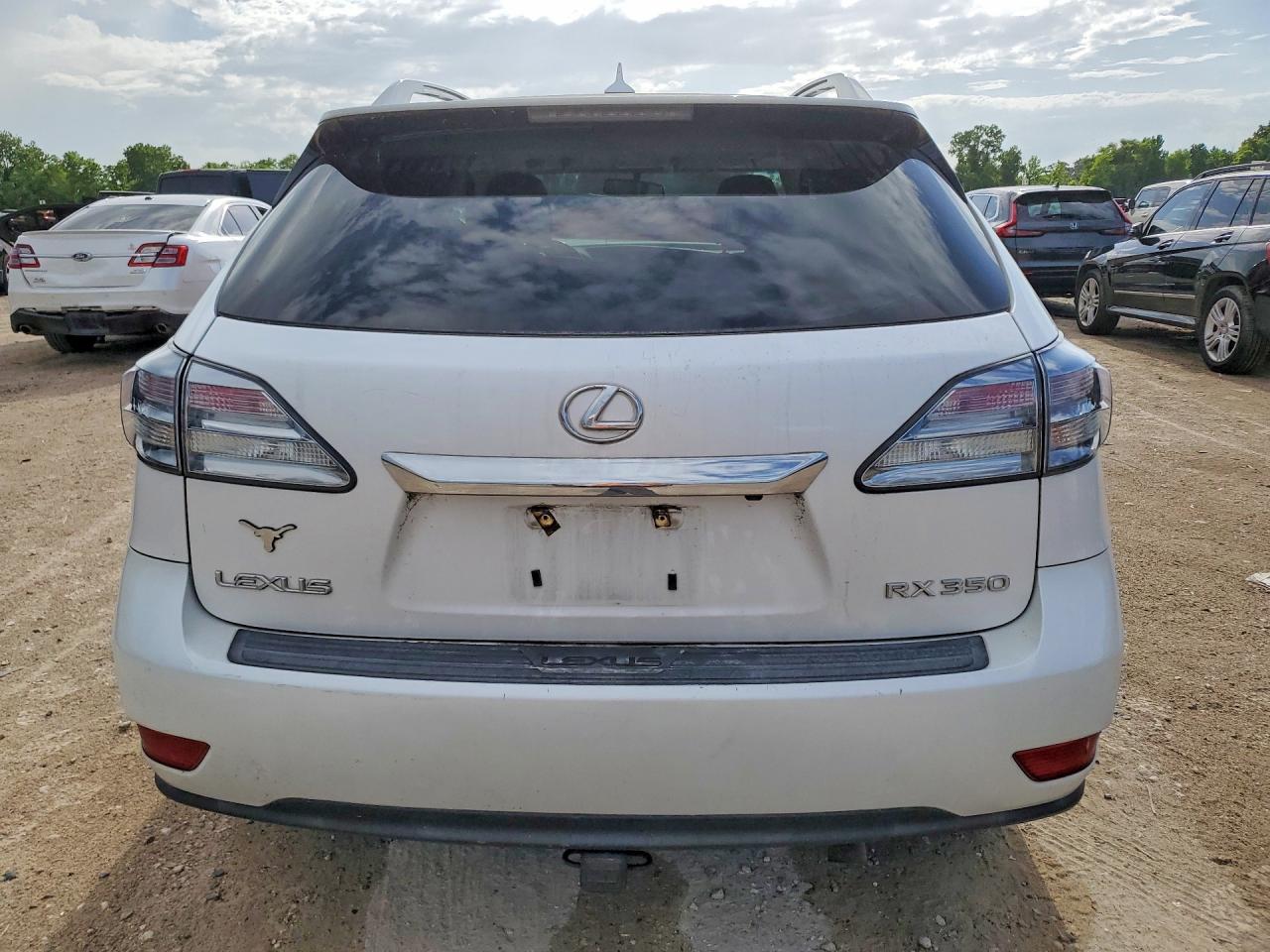 2010 Lexus Rx 350 Белый vin: 2T2ZK1BA6AC006451