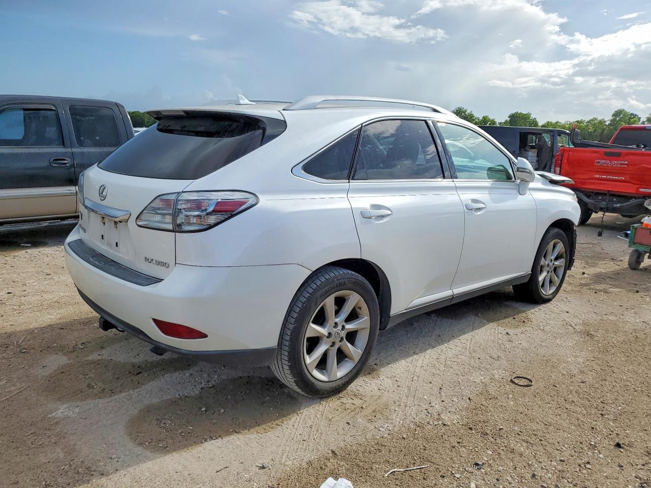 2010 Lexus Rx 350 Белый vin: 2T2ZK1BA6AC006451