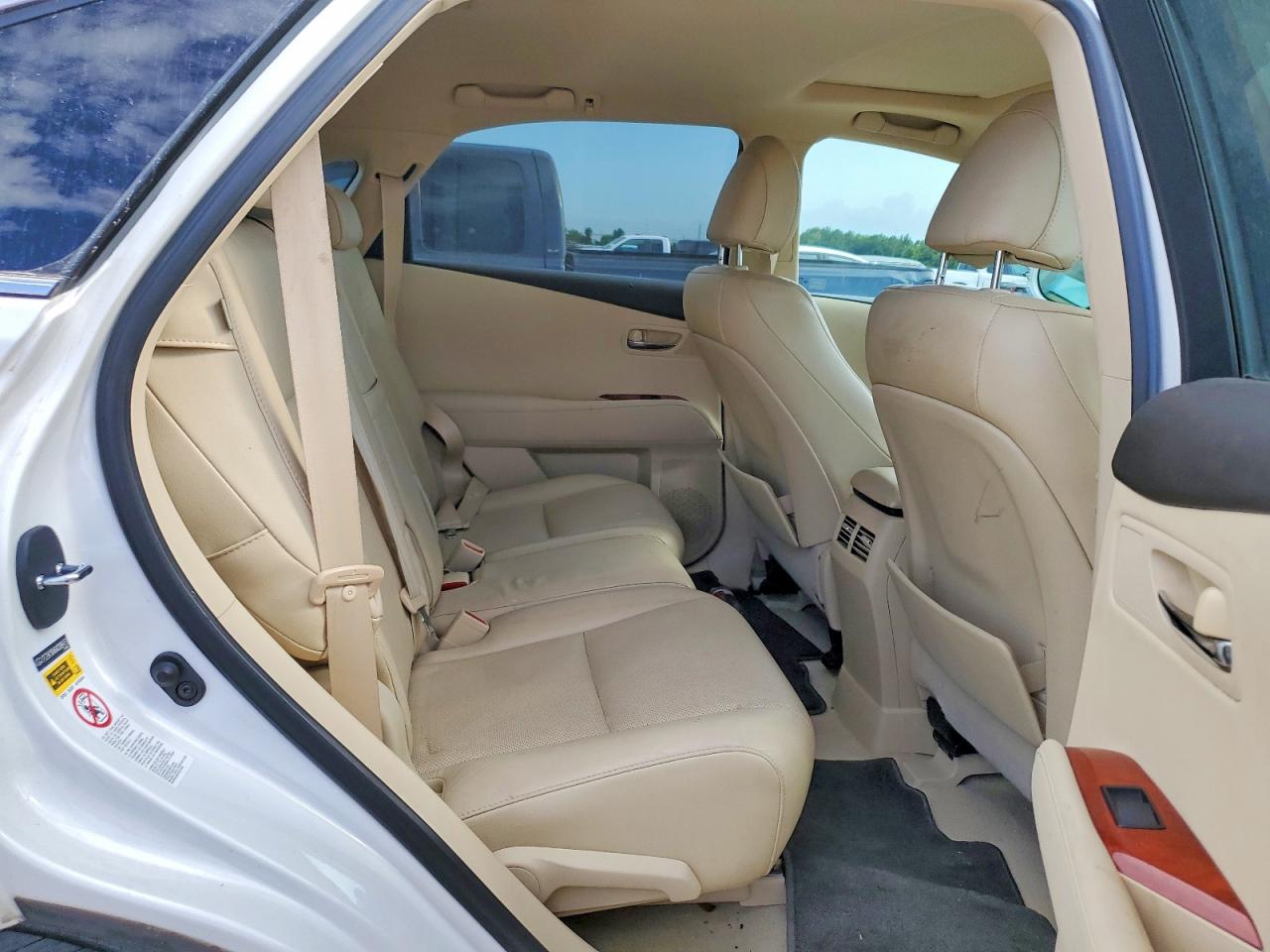 2010 Lexus Rx 350 Белый vin: 2T2ZK1BA6AC006451