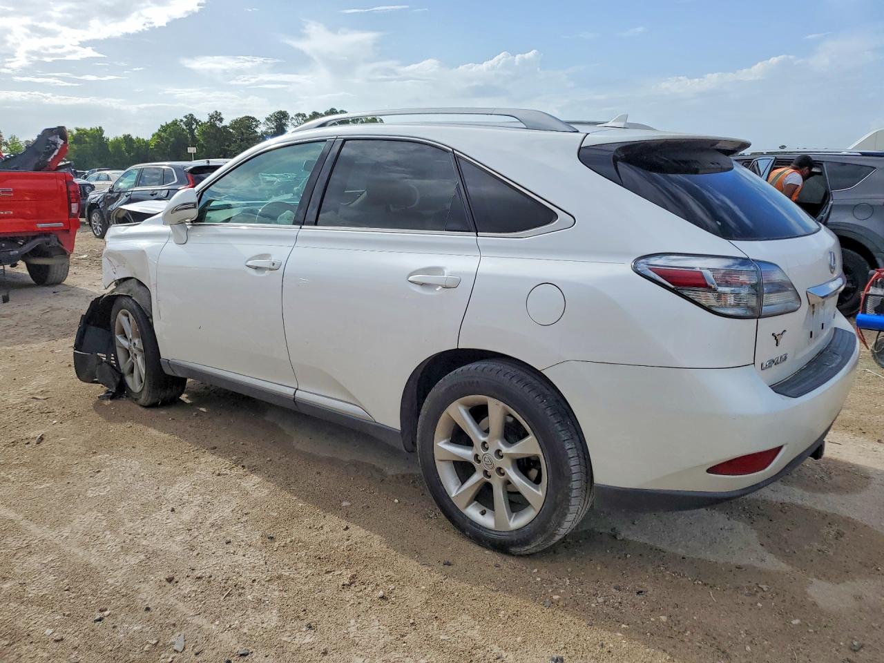 2010 Lexus Rx 350 Белый vin: 2T2ZK1BA6AC006451