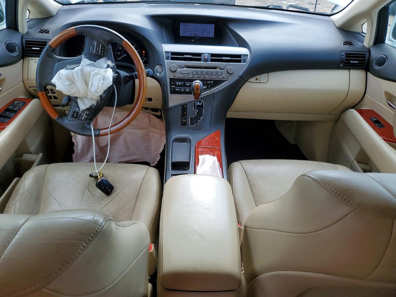2010 Lexus Rx 350 Белый vin: 2T2ZK1BA6AC006451