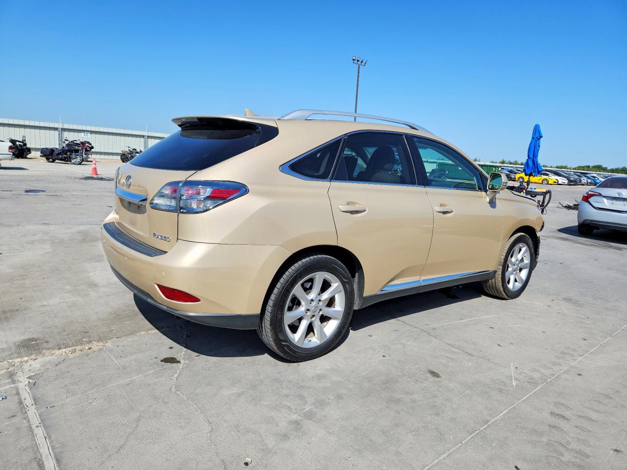 2010 Lexus Rx 350 Gold vin: 2T2ZK1BA6AC007051