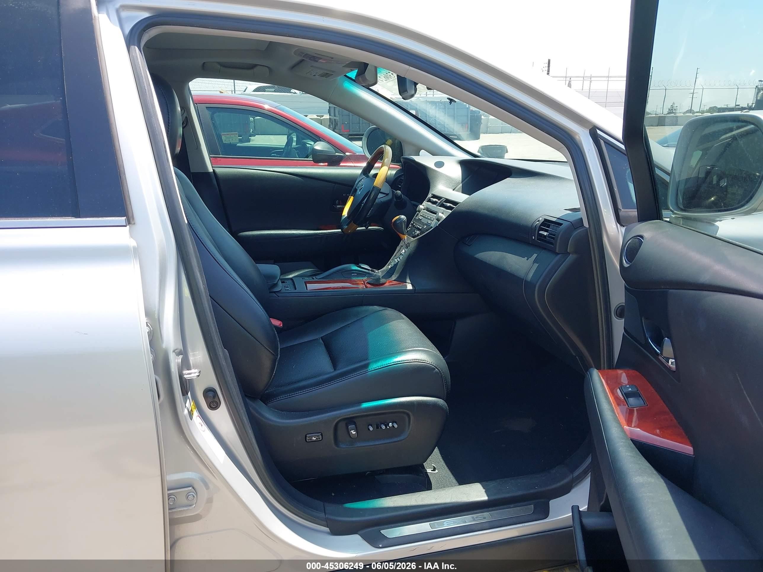 2010 Lexus Rx 350   Silver vin: 2T2ZK1BA6AC009480