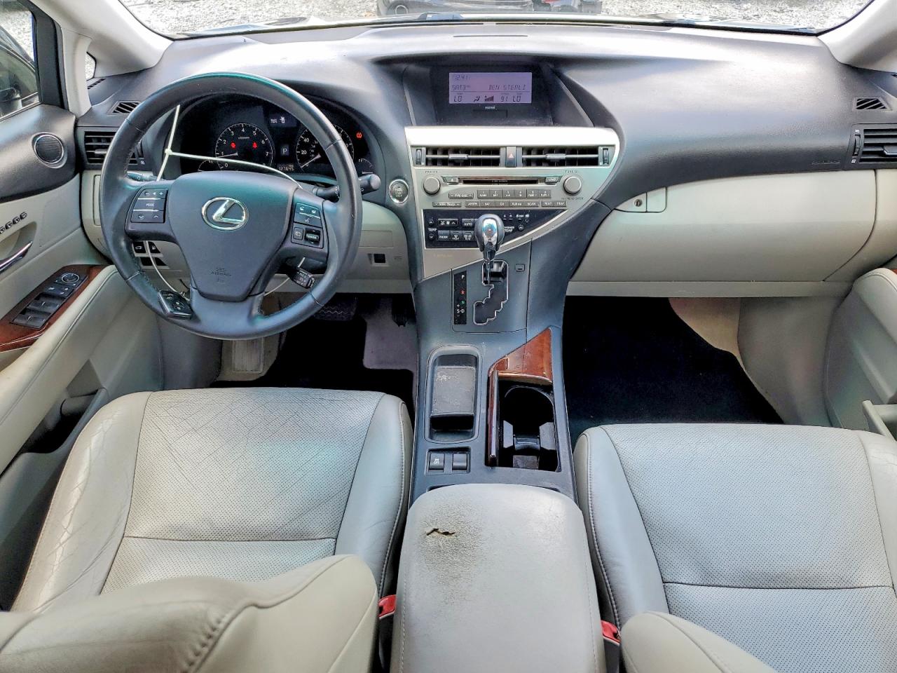 2010 Lexus Rx 350 Gray vin: 2T2ZK1BA6AC014212