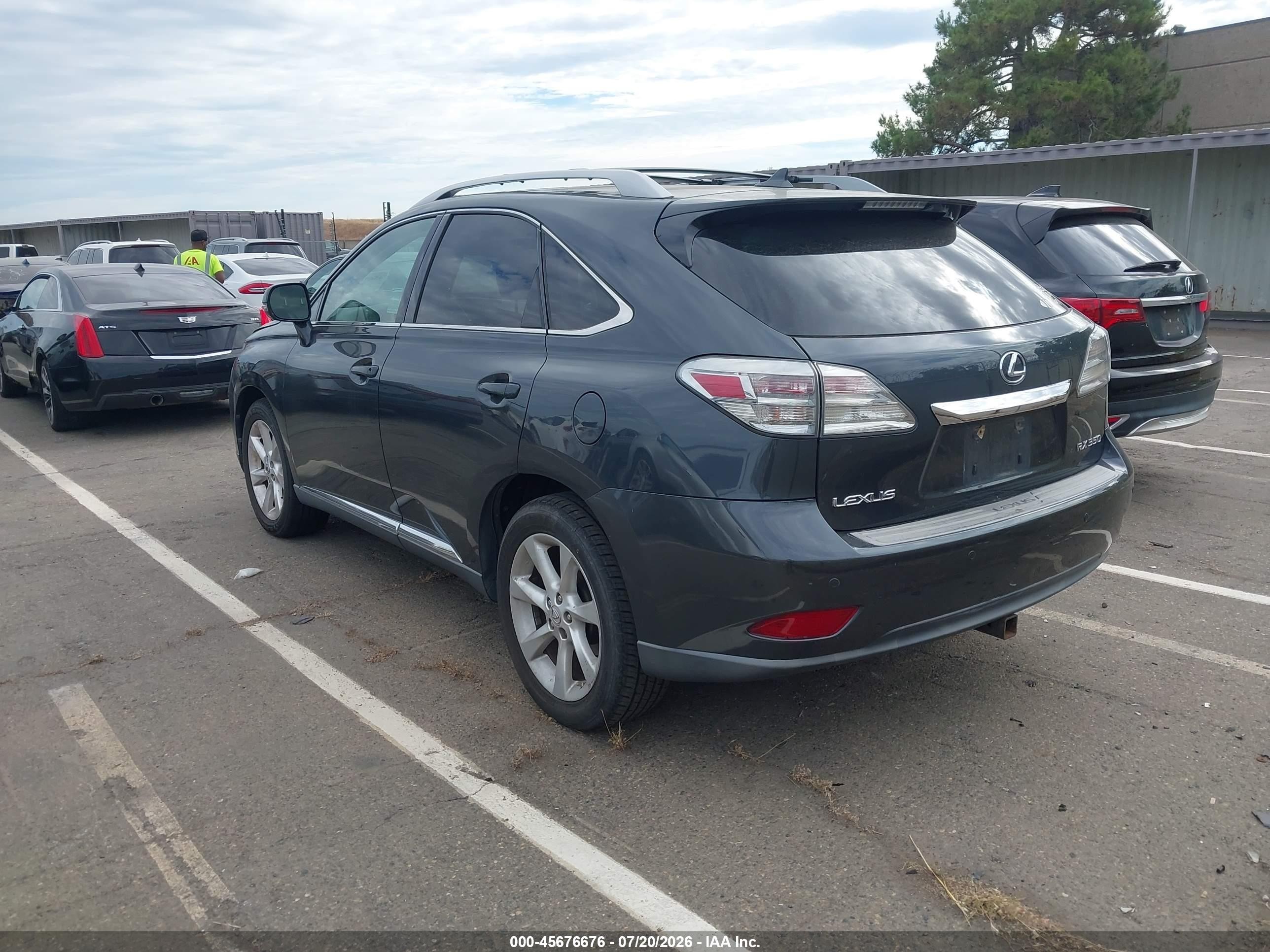 2010 Lexus Rx 350   Gray vin: 2T2ZK1BA6AC022617