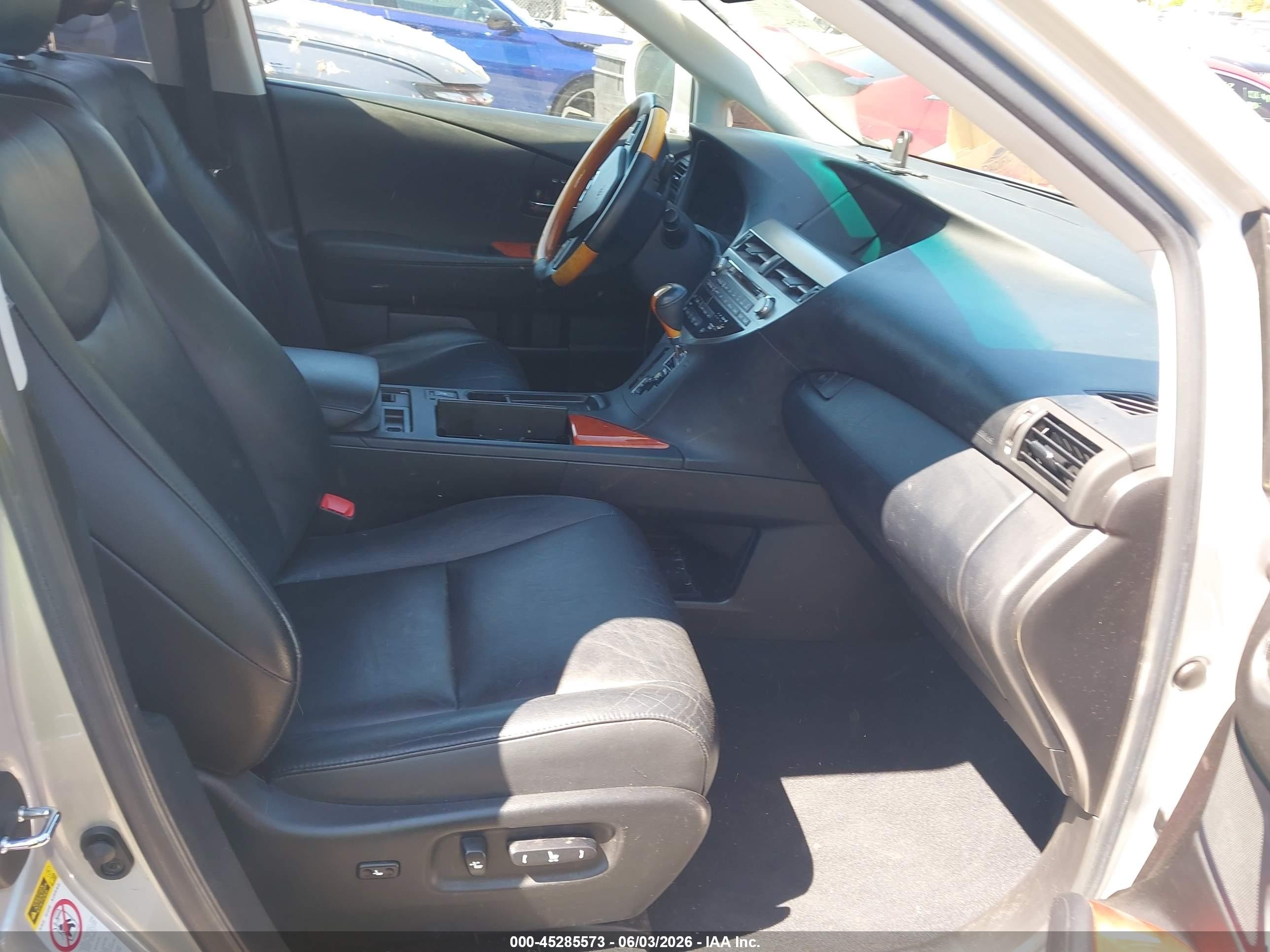 2010 Lexus Rx 350   Silver vin: 2T2ZK1BA6AC027266