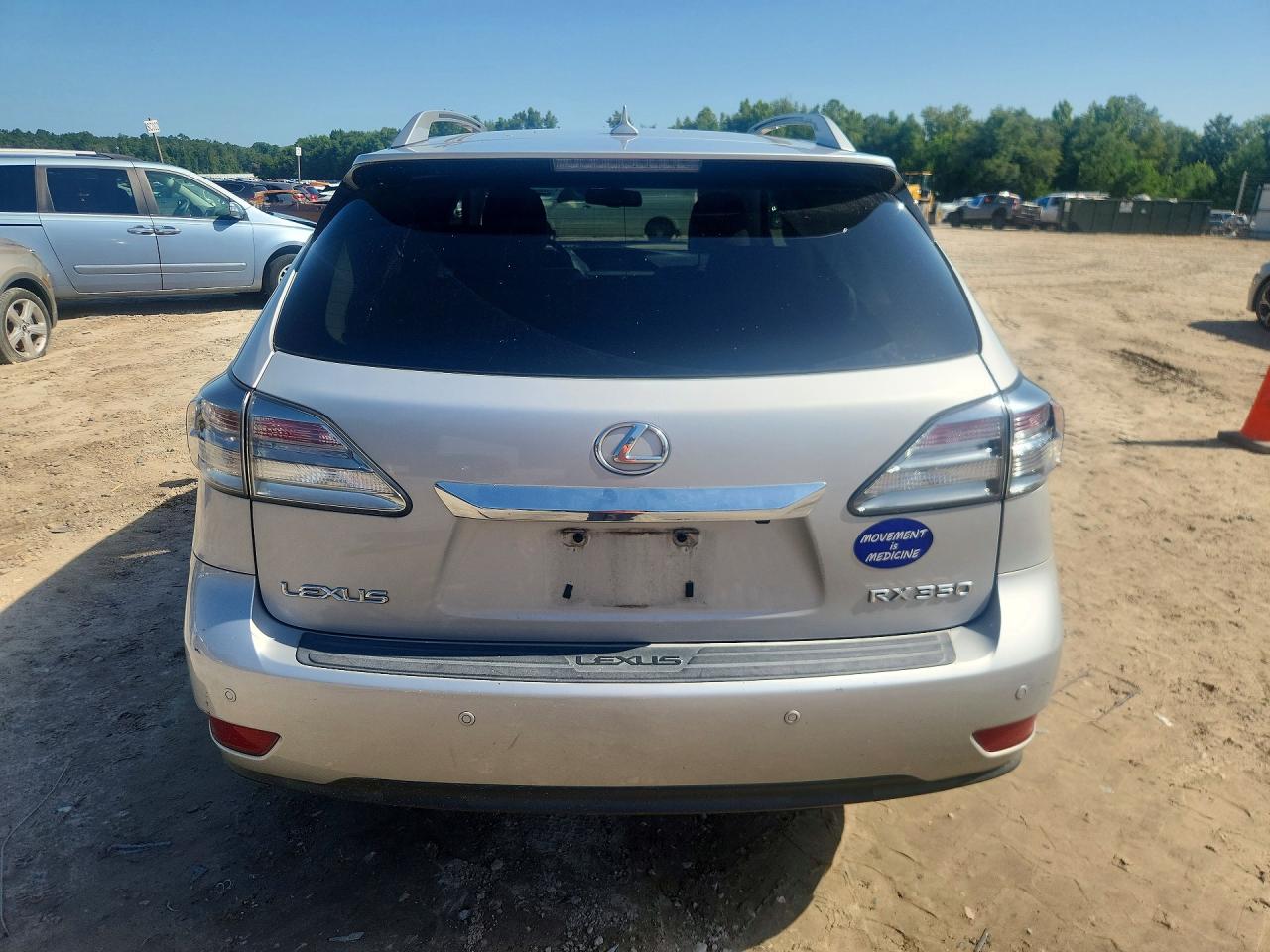 2010 Lexus Rx 350 Gray vin: 2T2ZK1BA6AC029258