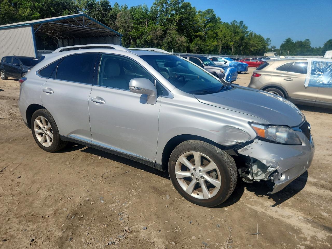 2010 Lexus Rx 350 Gray vin: 2T2ZK1BA6AC029258
