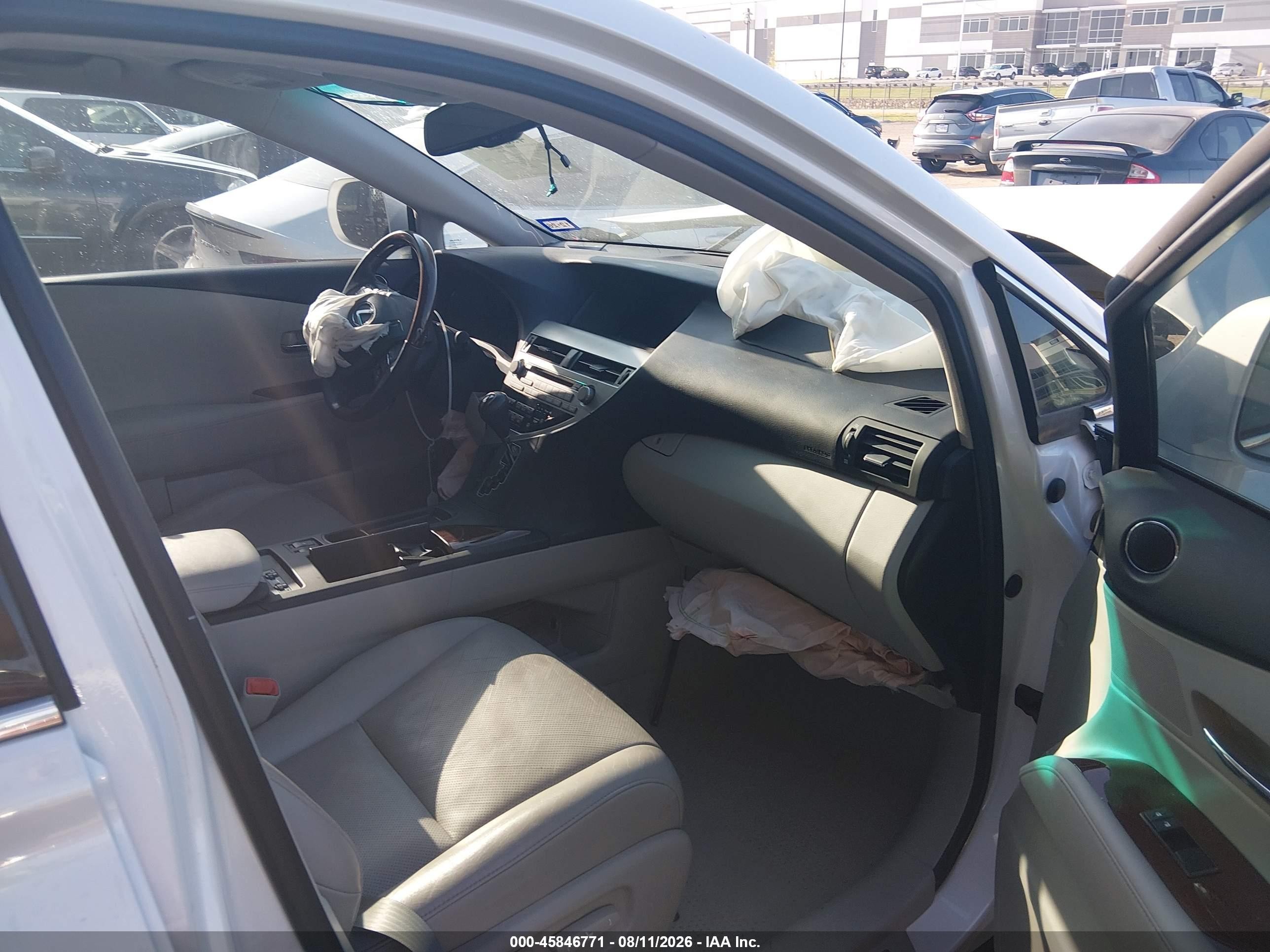 2011 Lexus Rx 350 Белый vin: 2T2ZK1BA6BC044747