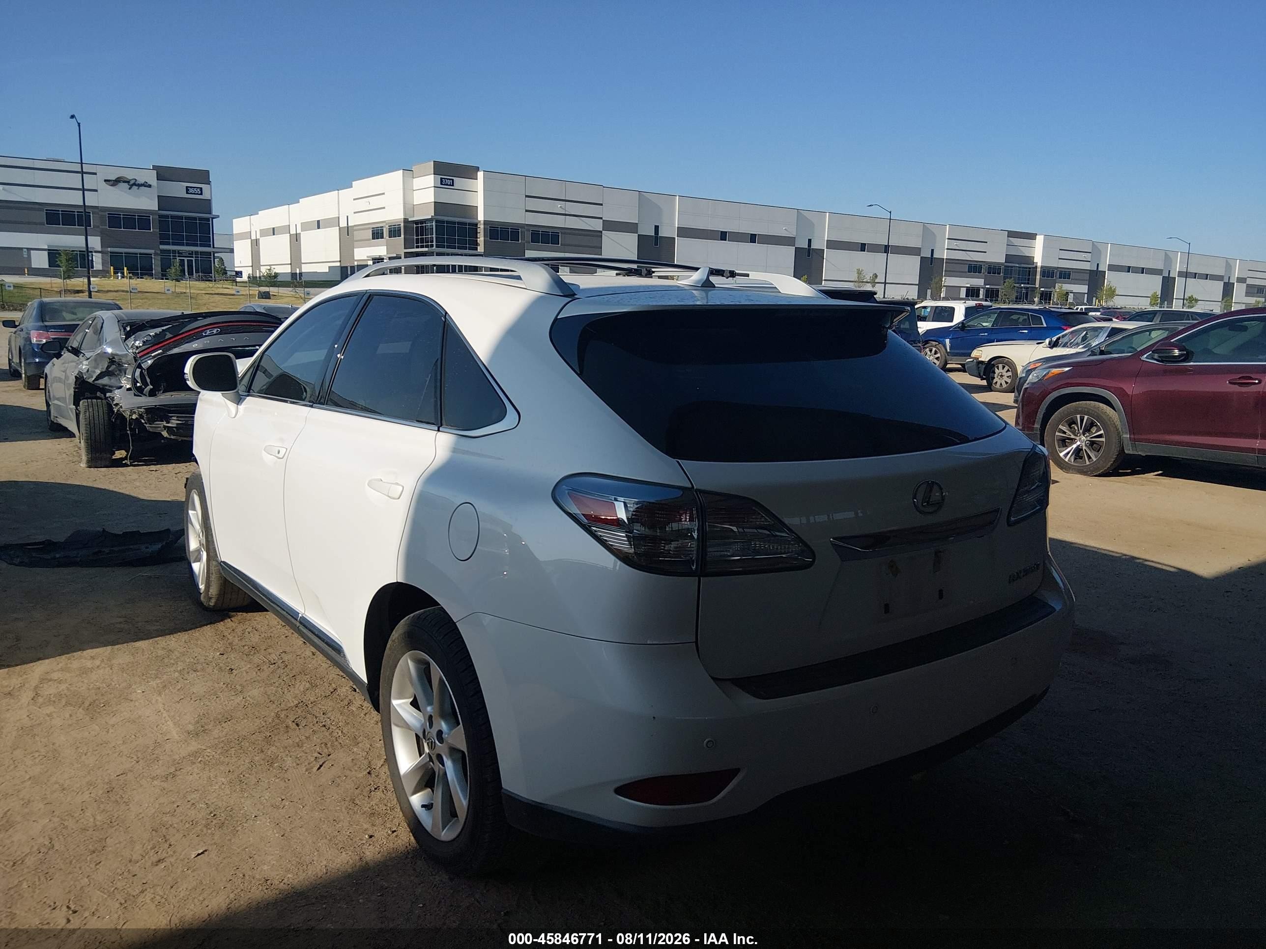 2011 Lexus Rx 350 Белый vin: 2T2ZK1BA6BC044747