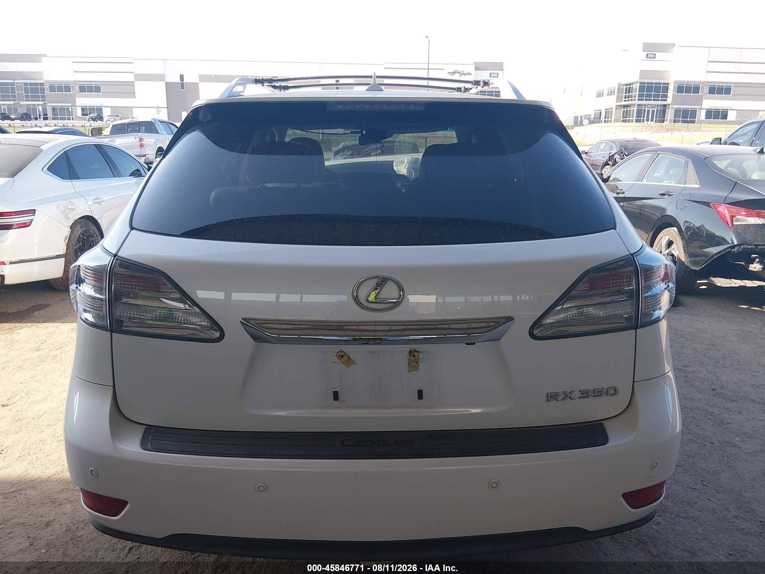 2011 Lexus Rx 350 Белый vin: 2T2ZK1BA6BC044747