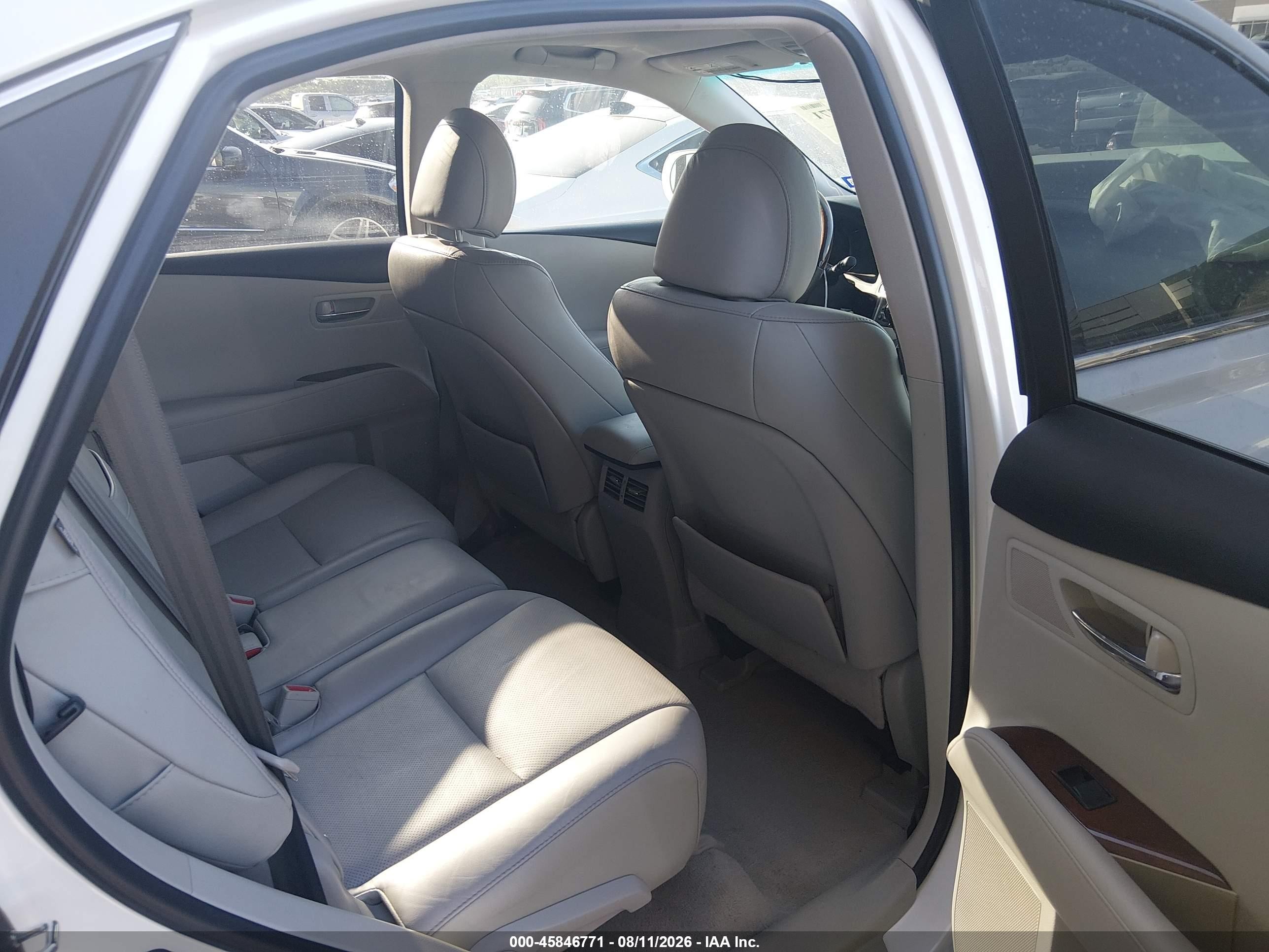 2011 Lexus Rx 350 Белый vin: 2T2ZK1BA6BC044747