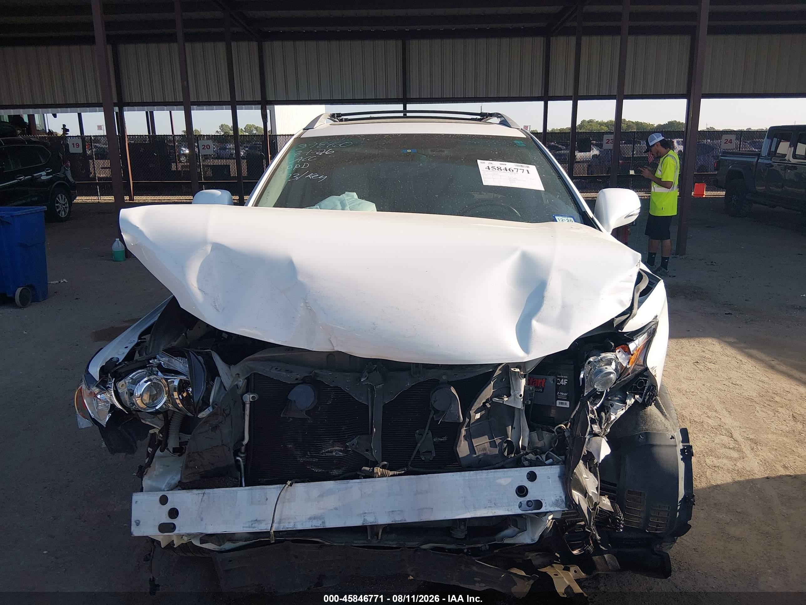 2011 Lexus Rx 350 Белый vin: 2T2ZK1BA6BC044747