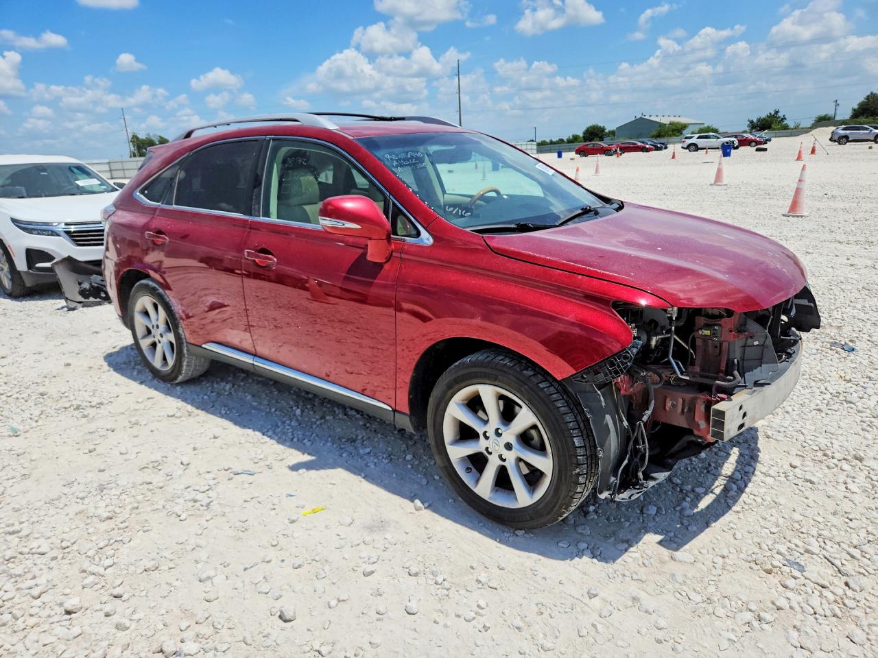 2011 Lexus Rx 350 Red vin: 2T2ZK1BA6BC057529
