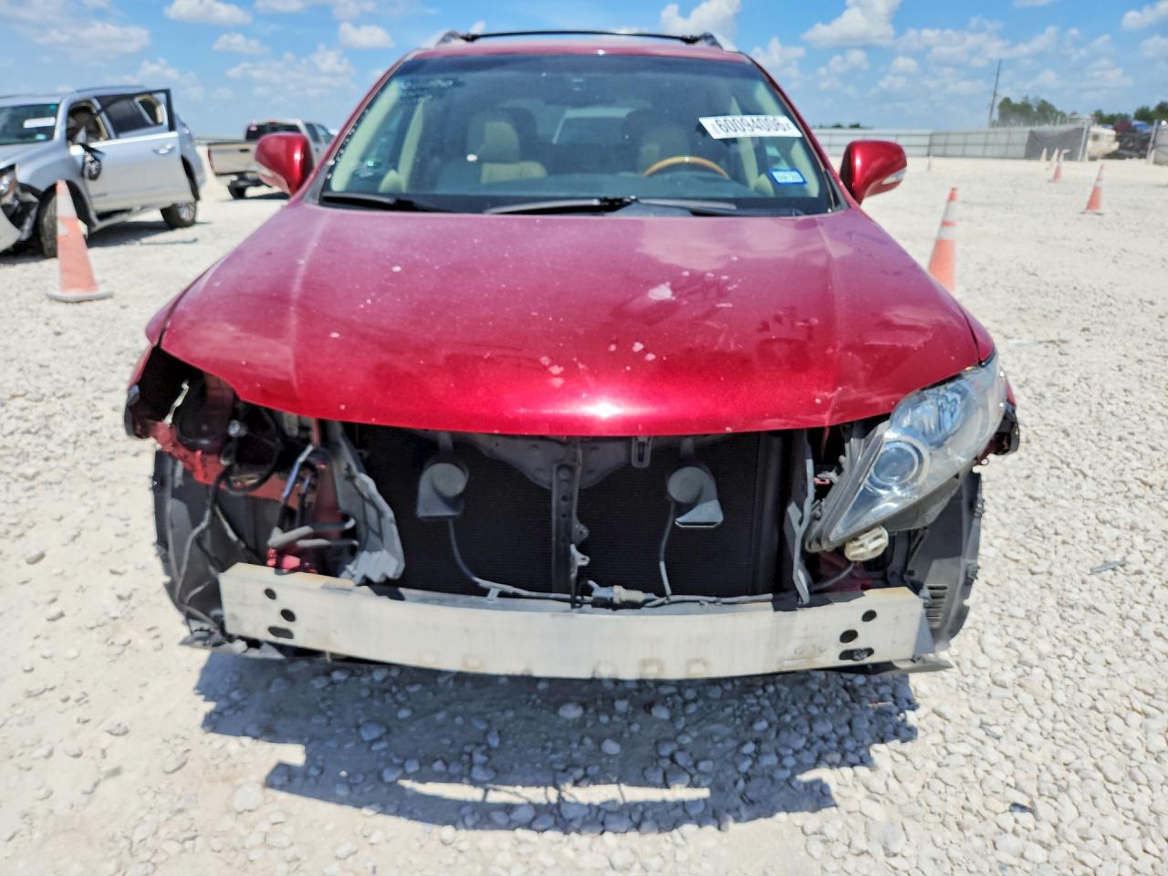 2011 Lexus Rx 350 Red vin: 2T2ZK1BA6BC057529