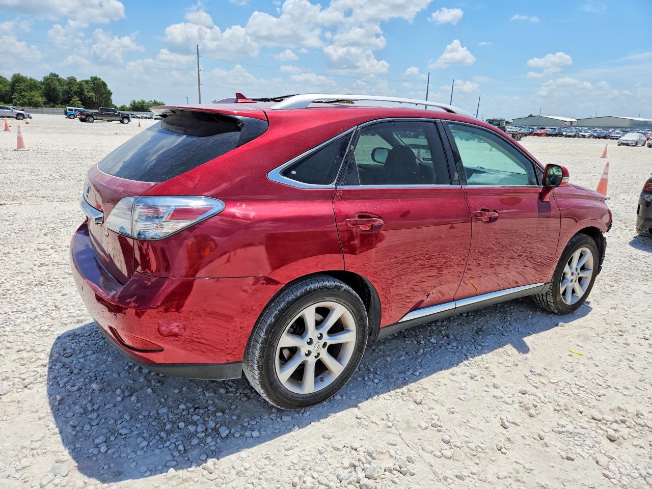 2011 Lexus Rx 350 Red vin: 2T2ZK1BA6BC057529