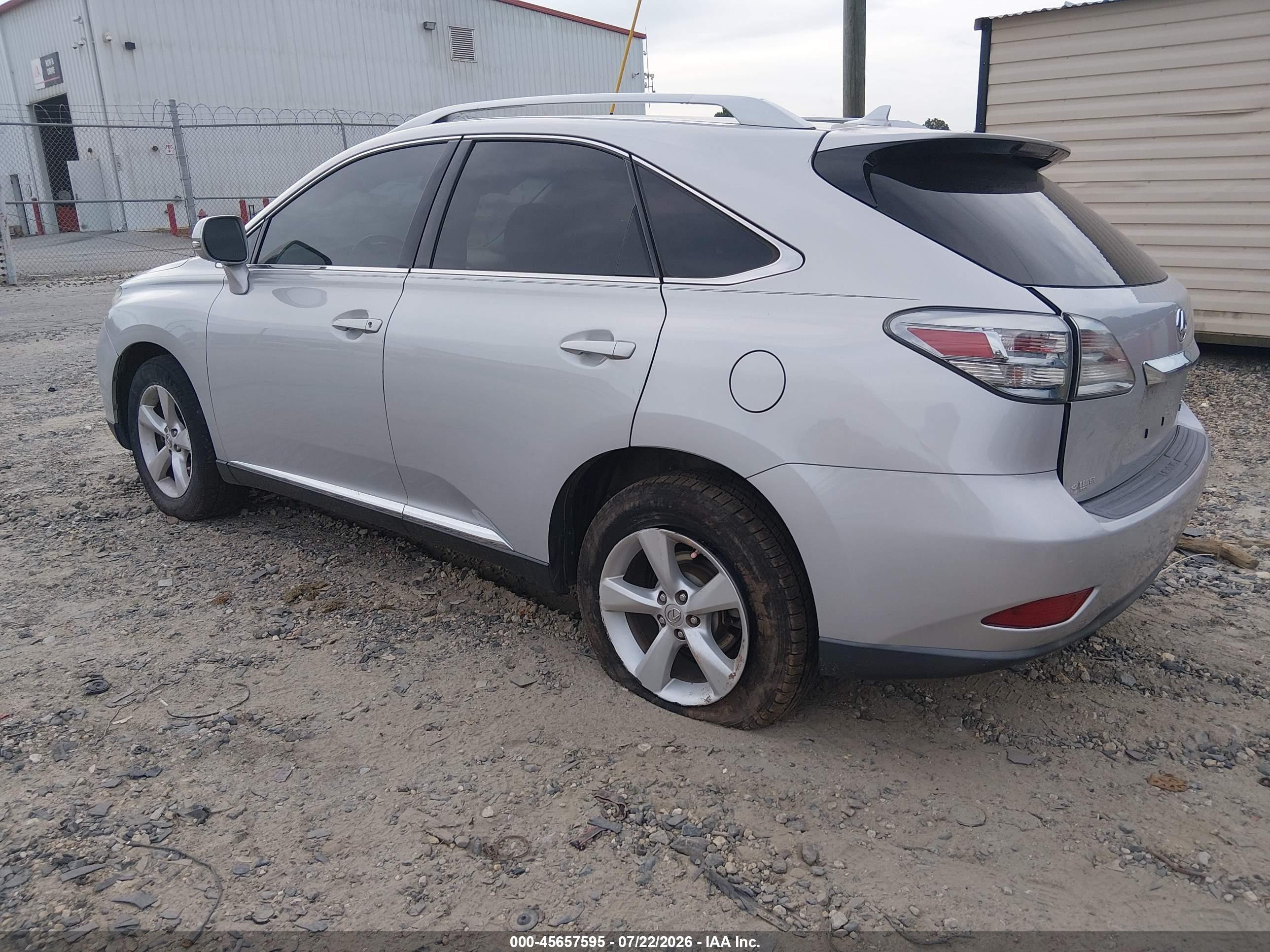 2011 Lexus Rx 350   Silver vin: 2T2ZK1BA6BC057921