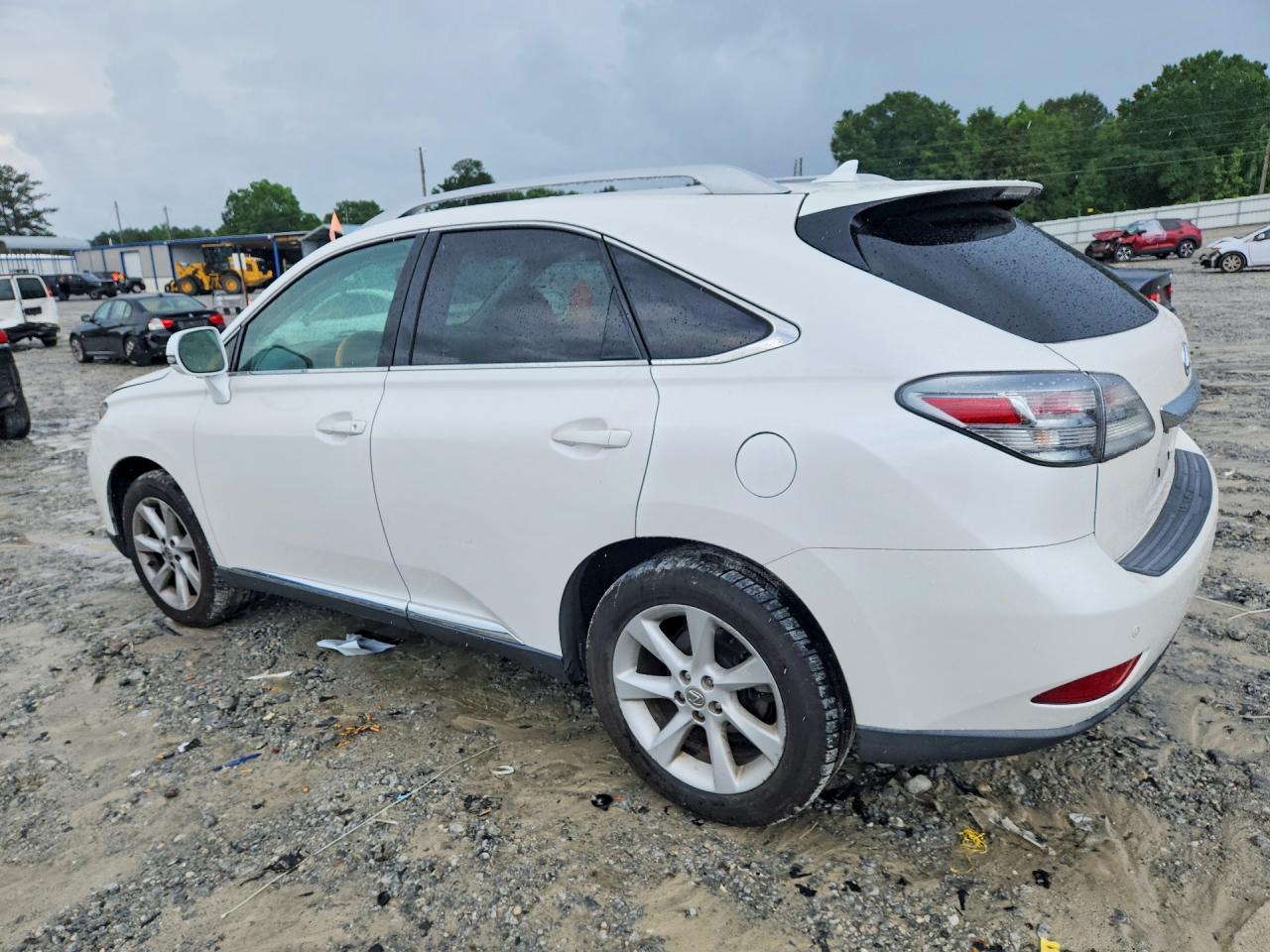 2012 Lexus Rx 350 White vin: 2T2ZK1BA6CC068158