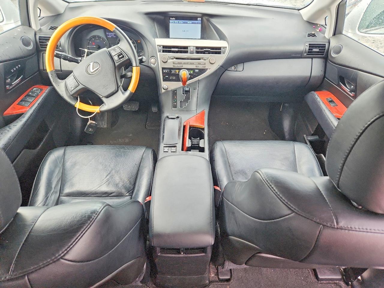 2012 Lexus Rx 350 White vin: 2T2ZK1BA6CC068158