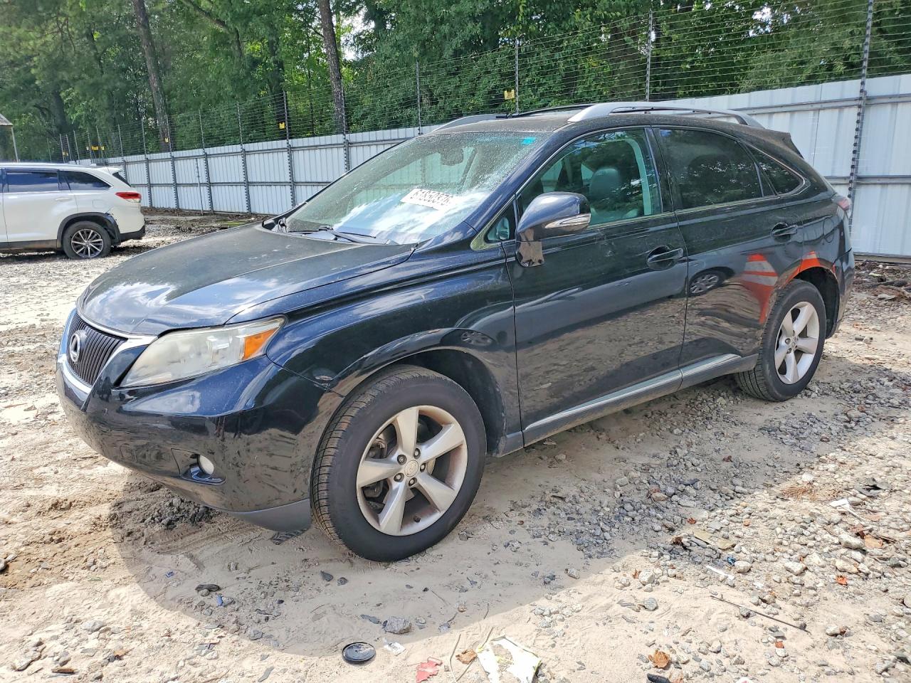2012 Lexus Rx 350 Black vin: 2T2ZK1BA6CC070315
