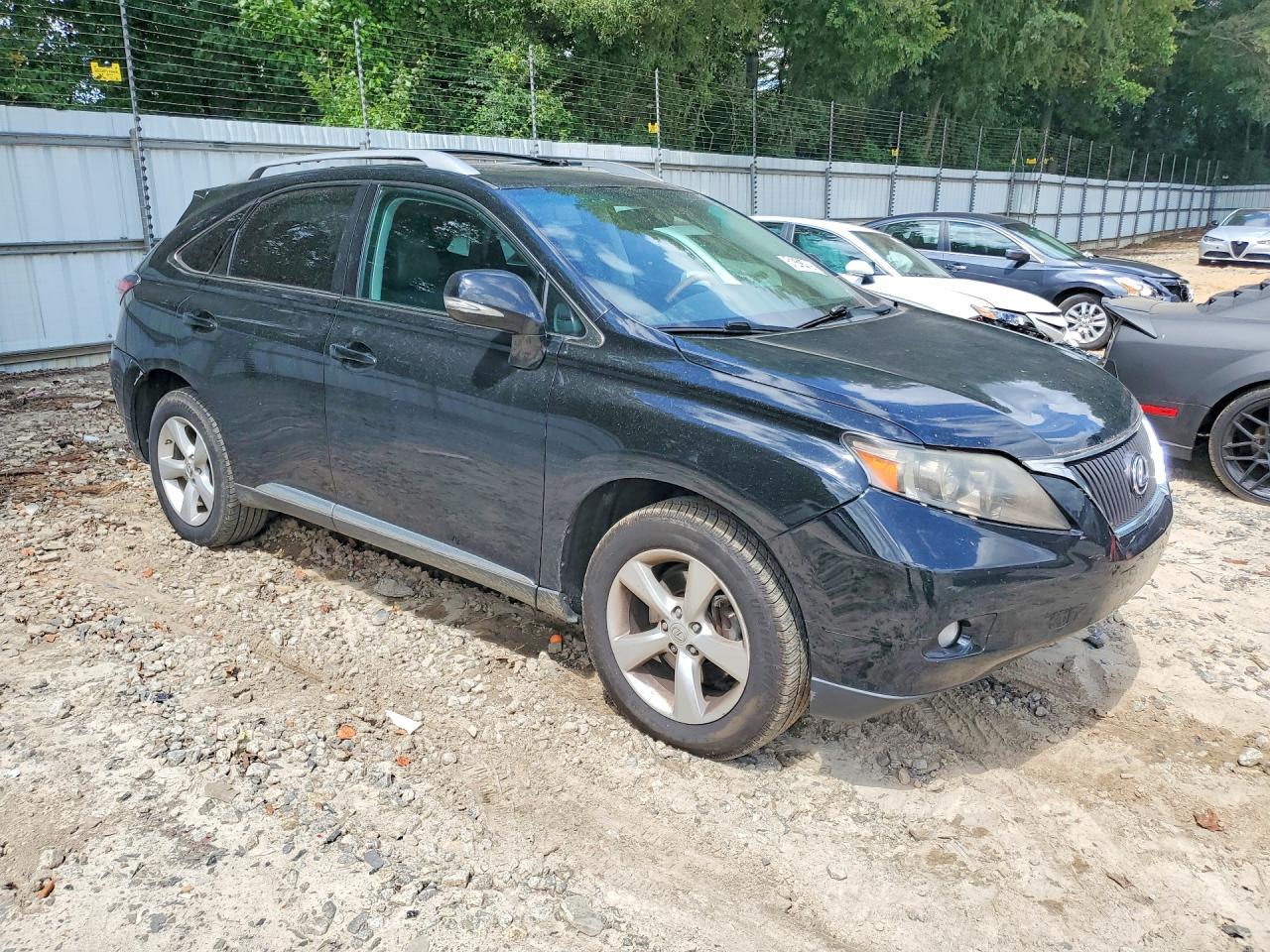 2012 Lexus Rx 350 Black vin: 2T2ZK1BA6CC070315