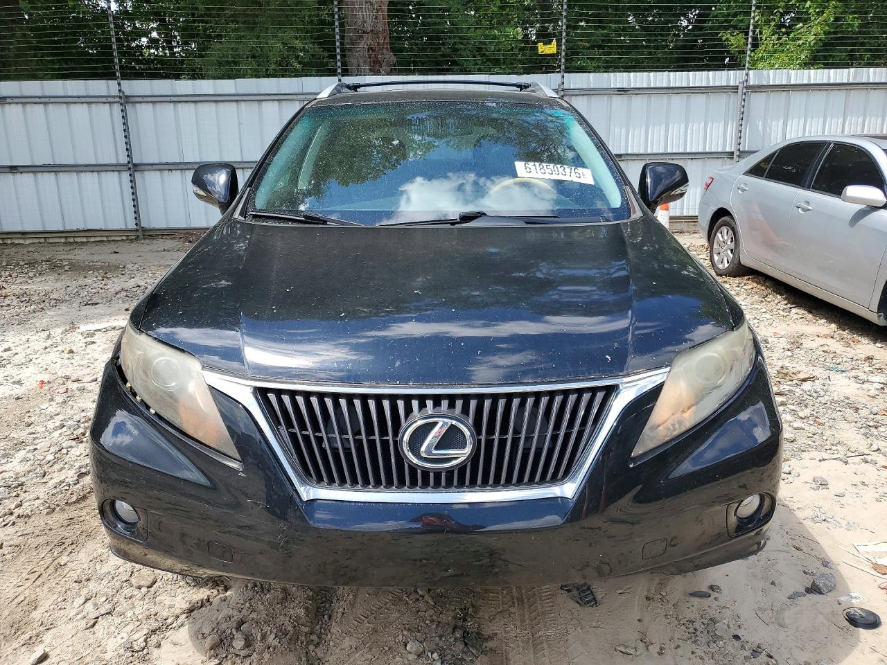 2012 Lexus Rx 350 Black vin: 2T2ZK1BA6CC070315